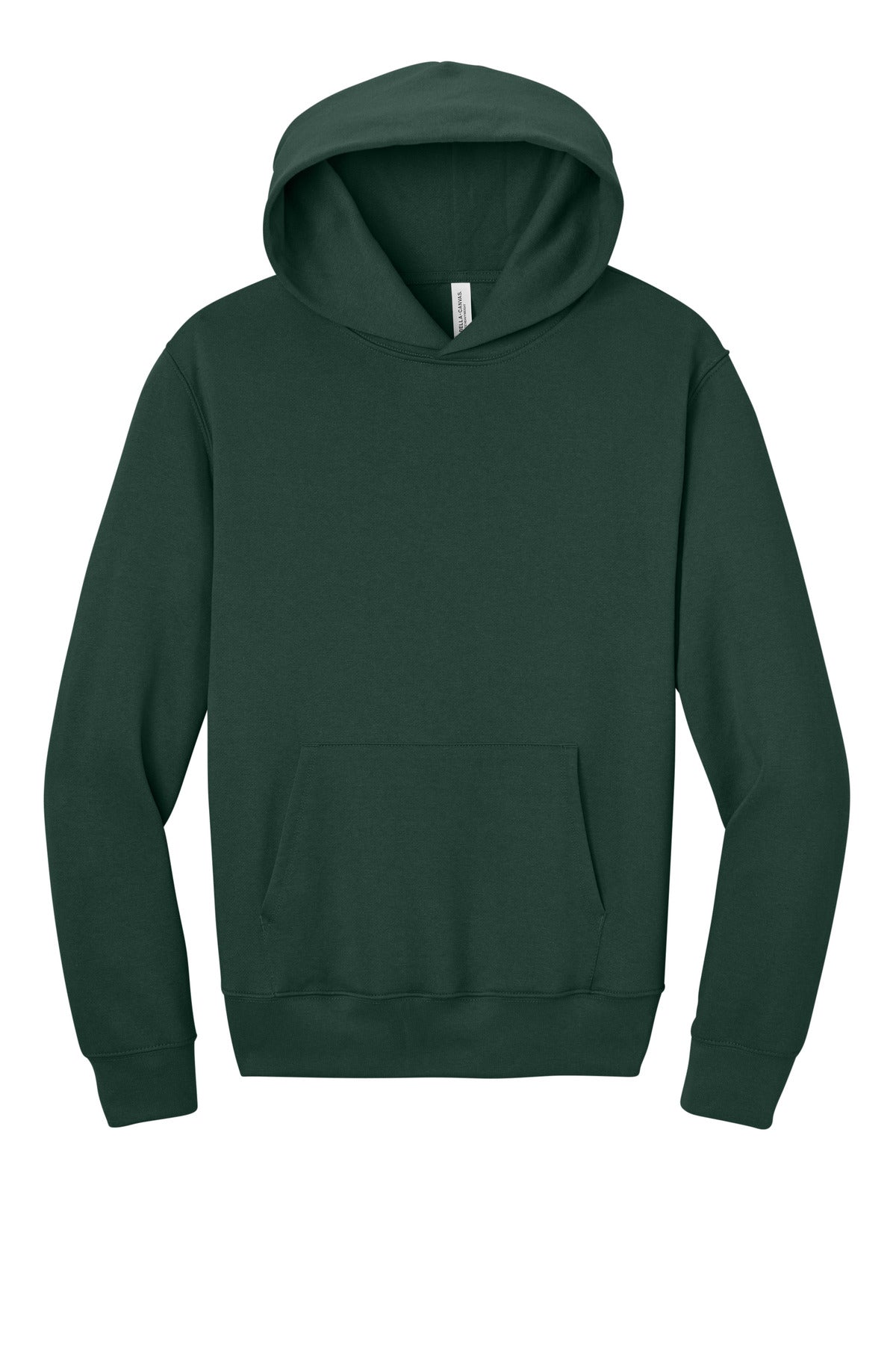 Unisex BC4719 hoodie side seam detail