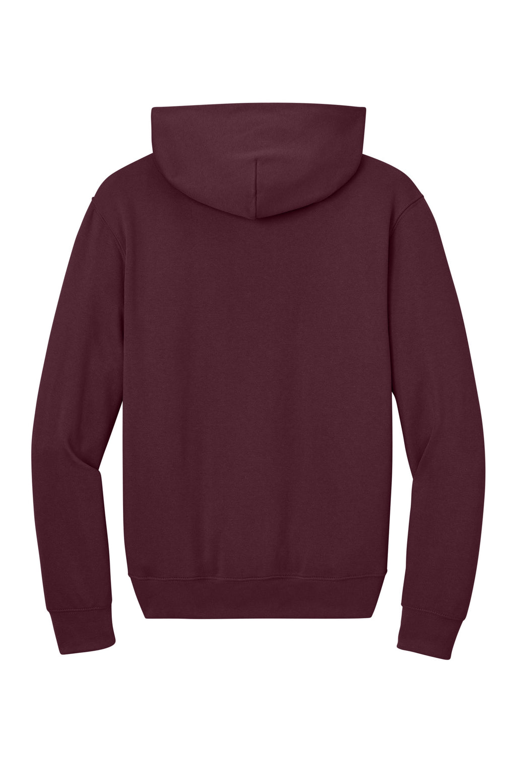 Custom business logo on BELLA+CANVAS pullover hoodie