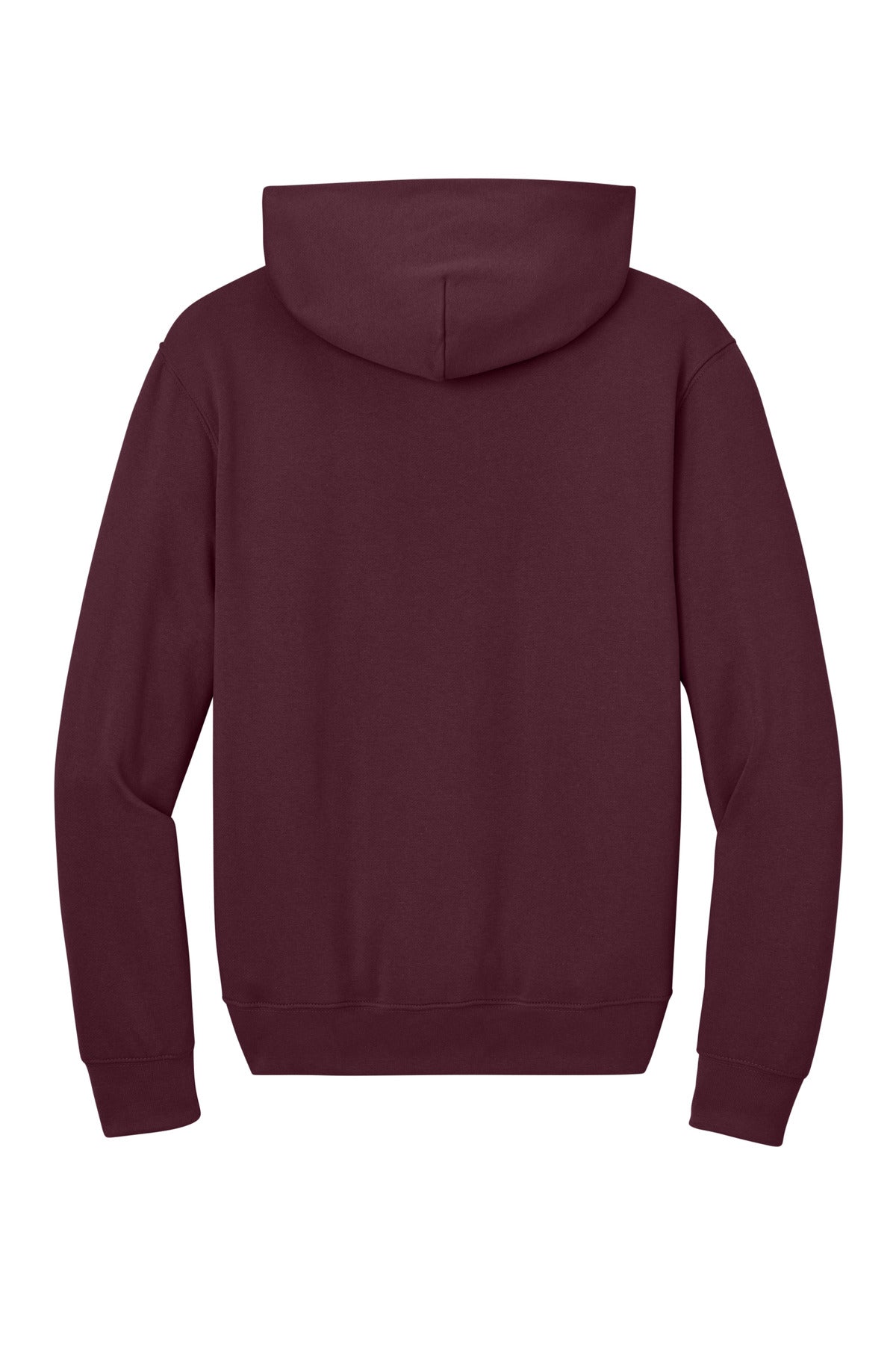Custom business logo on BELLA+CANVAS pullover hoodie