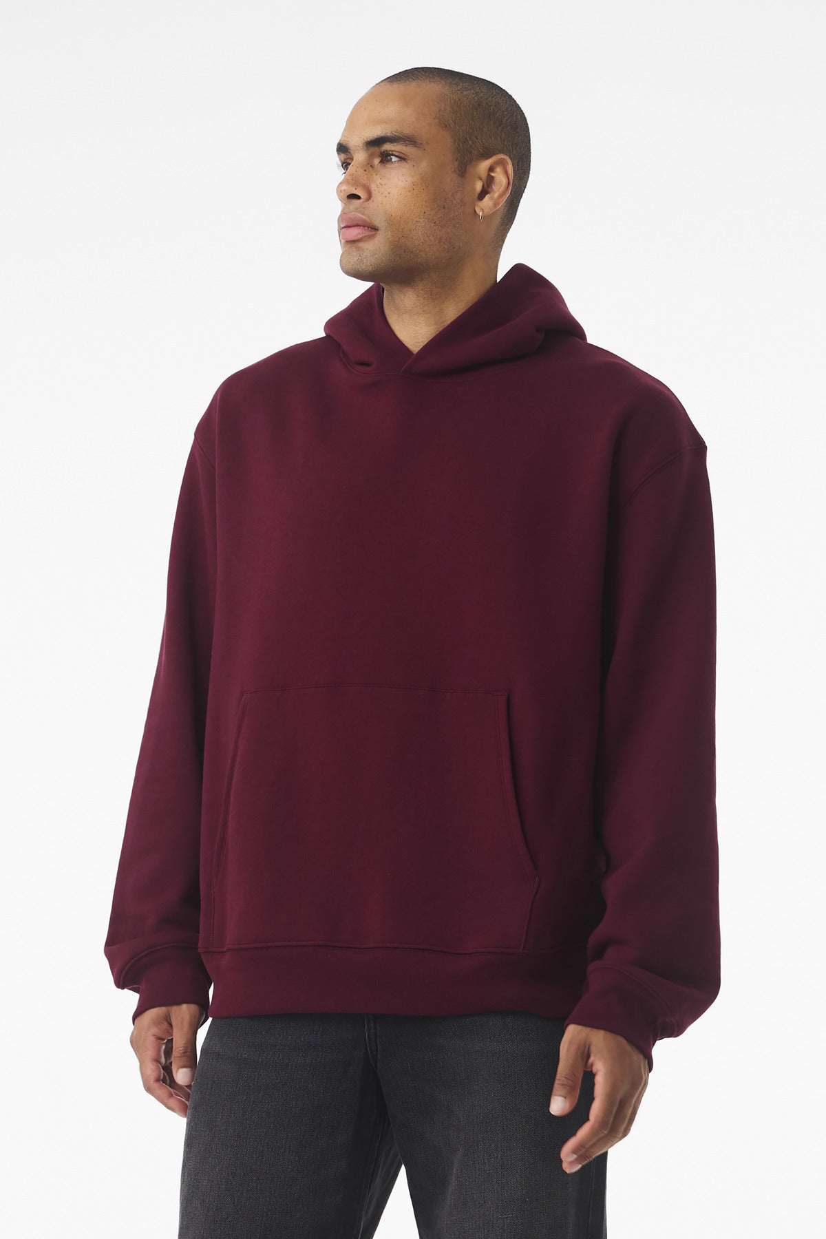 Vintage Black BC4719 hoodie lifestyle photo