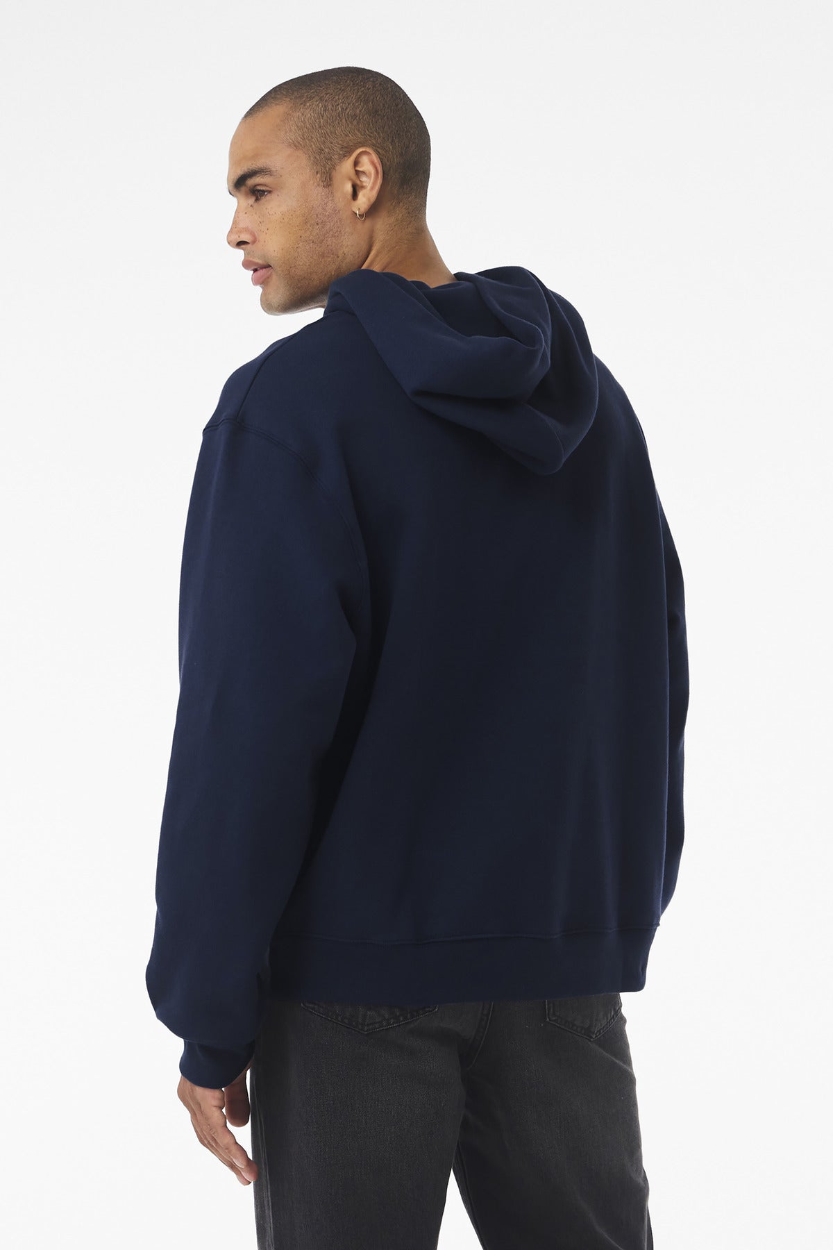 Asphalt BELLA+CANVAS heavyweight hoodie product image