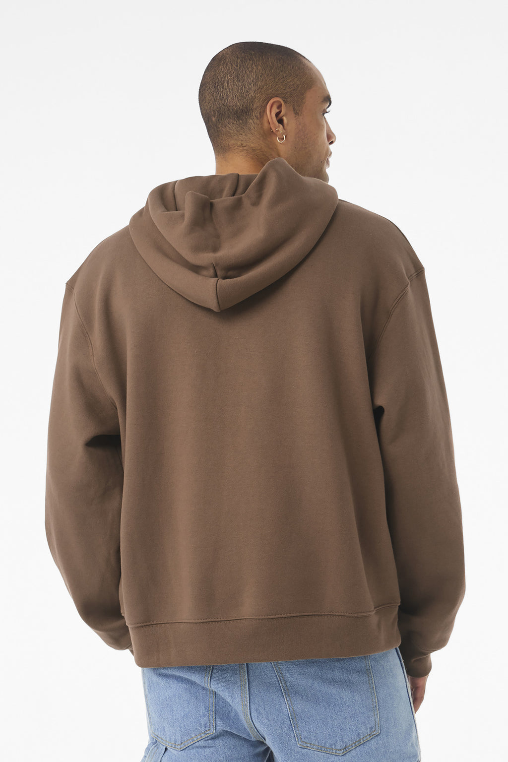 Large back graphic placement on BELLA+CANVAS BC4719