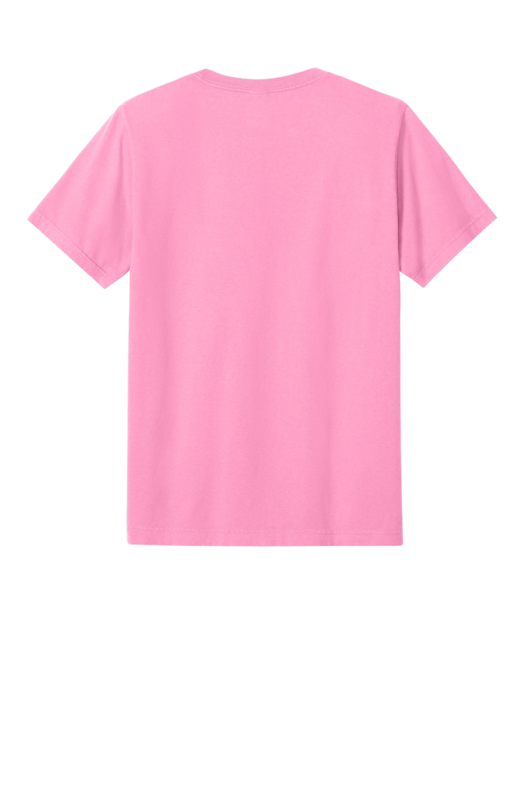 Soft cotton blank tee flat lay for DTG custom t-shirt orders