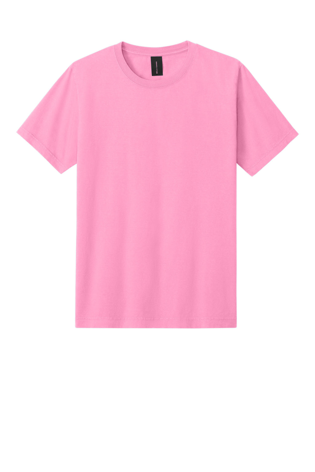Garment-dyed blank shirt close-up for DTF custom printing