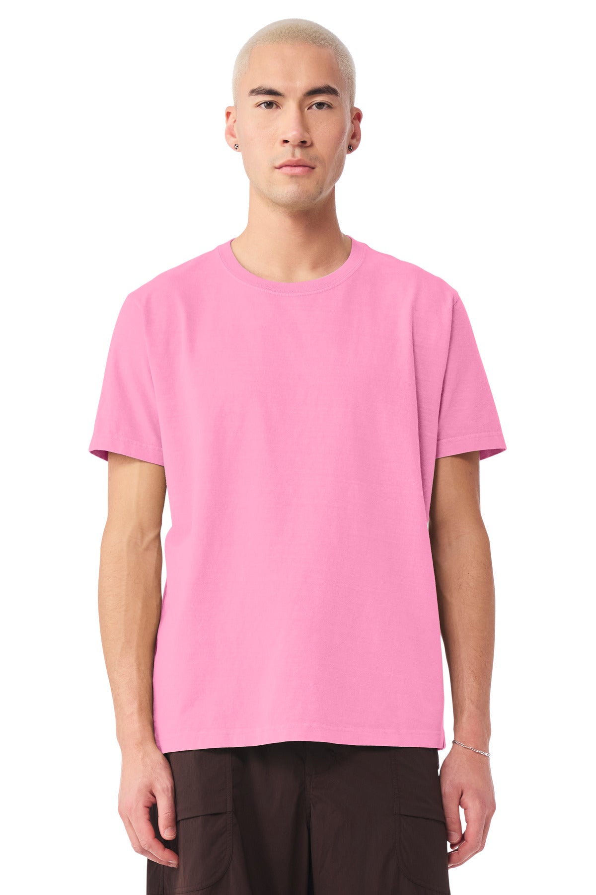 BELLA+CANVAS blank heavyweight tee front view for custom t-shirt printing