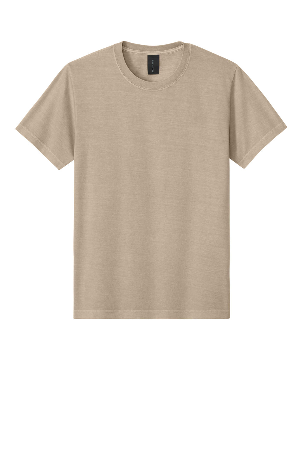 Blank cotton t-shirt with premium collar detail for DTG printing