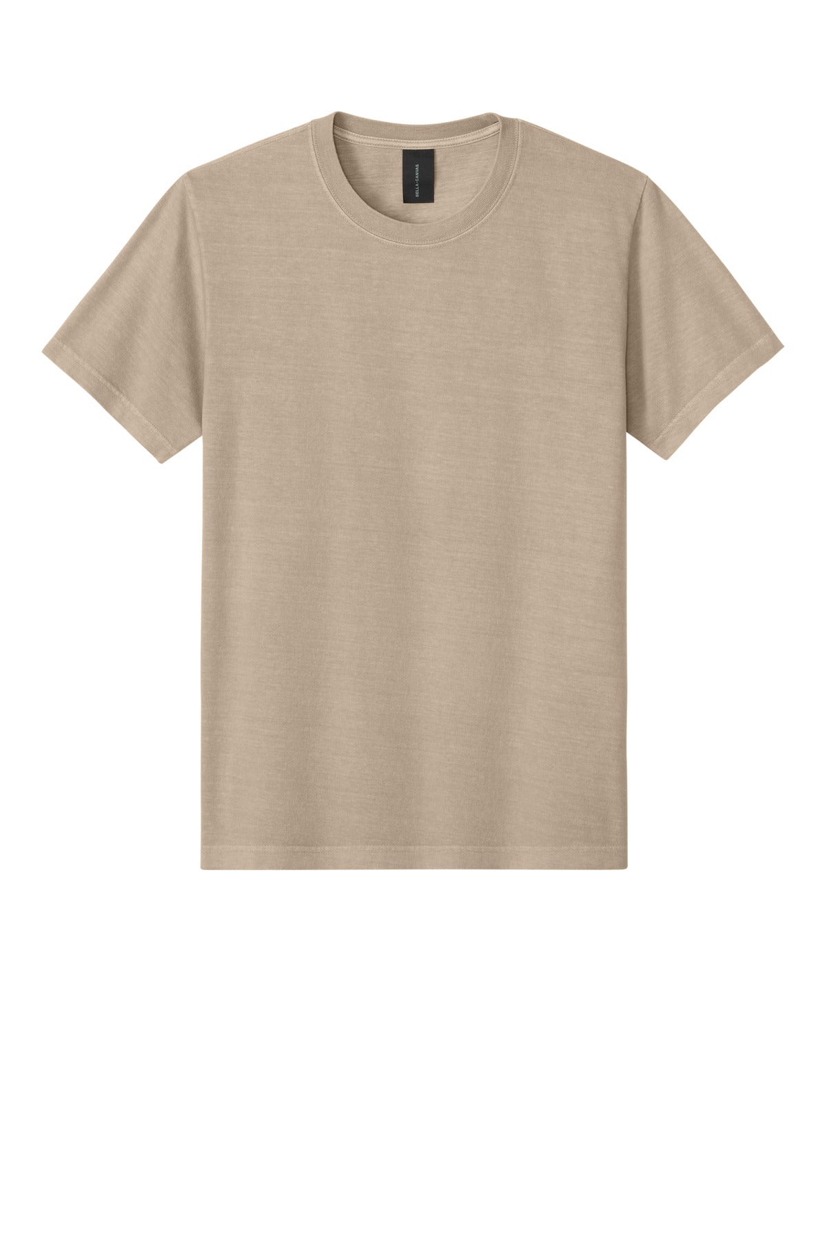 Blank cotton t-shirt with premium collar detail for DTG printing