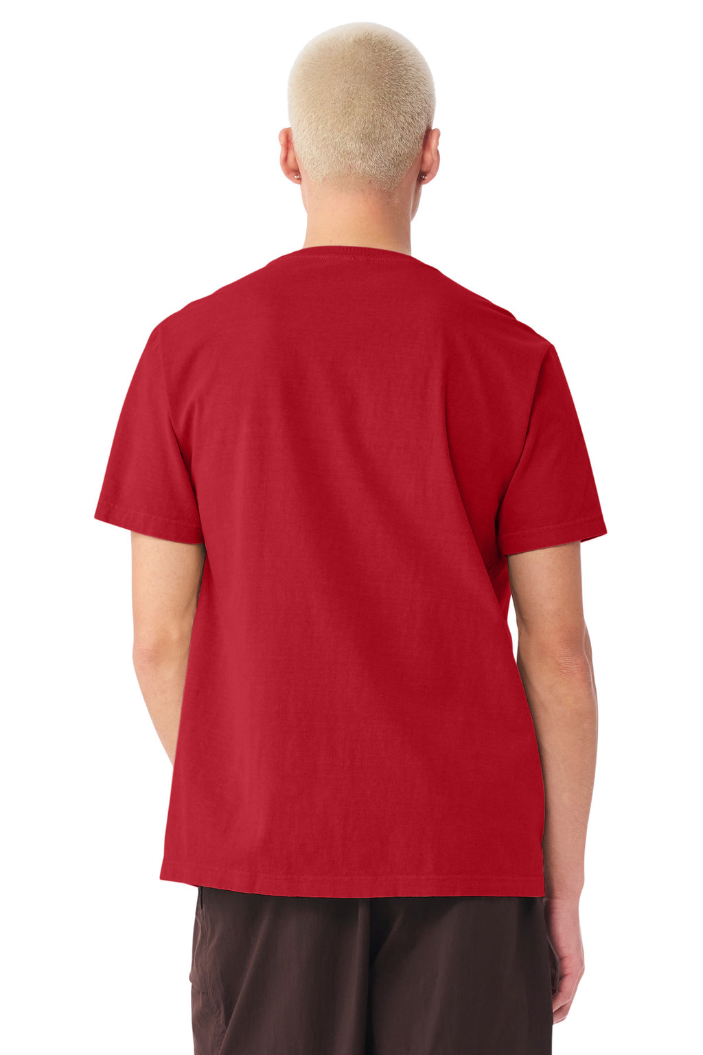 BELLA+CANVAS blank tee texture close-up for same day DTF printing