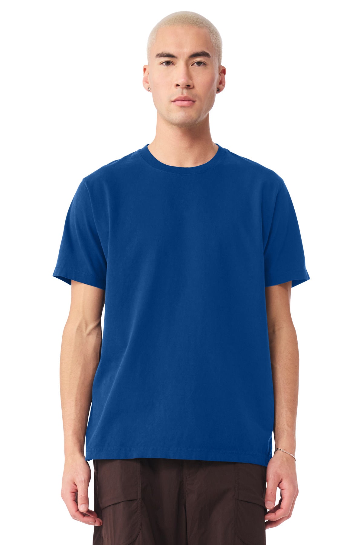 Blank premium t-shirt front view for custom printing by DIY Printz