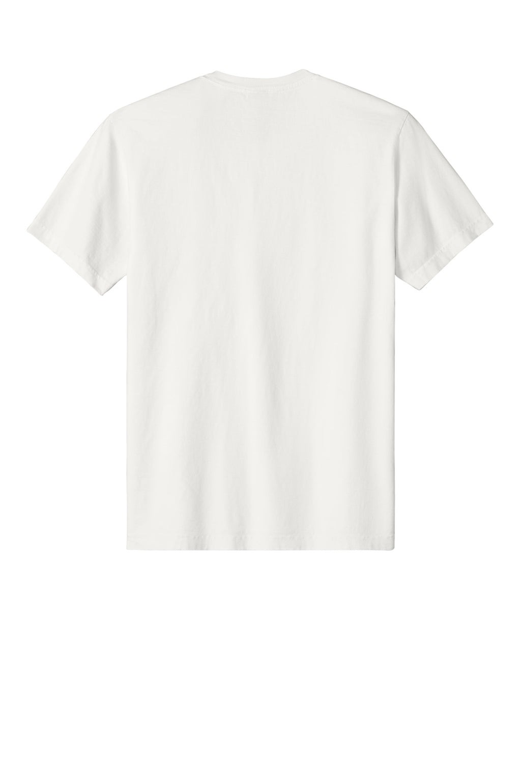 Blank unisex tee hanging photo for rush DTG shirt production