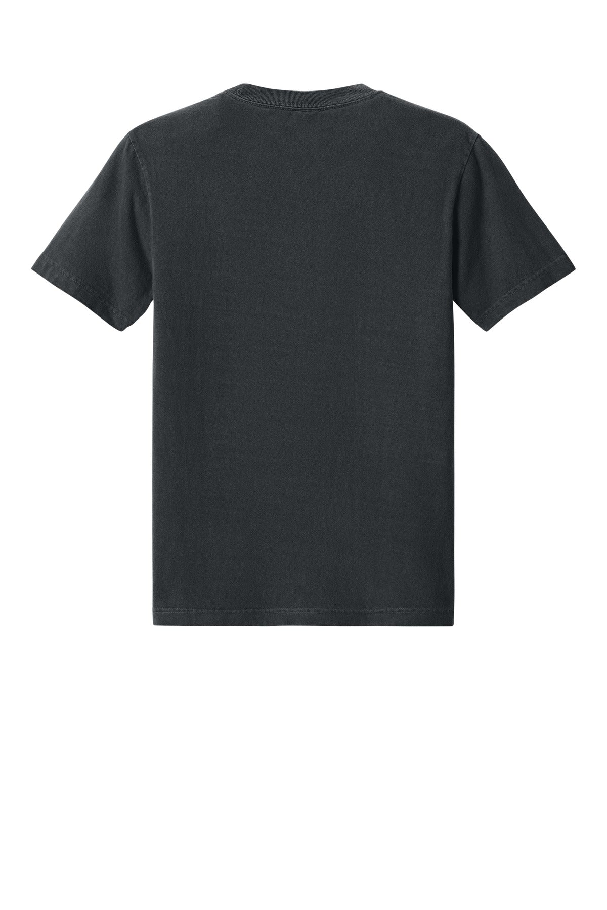 Retail-fit blank shirt folded display for fast custom t-shirts