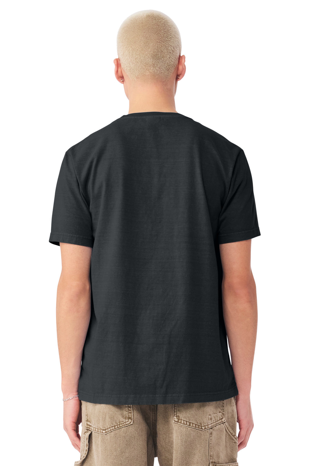 Blank fashion t-shirt close-up for same day DTG printing