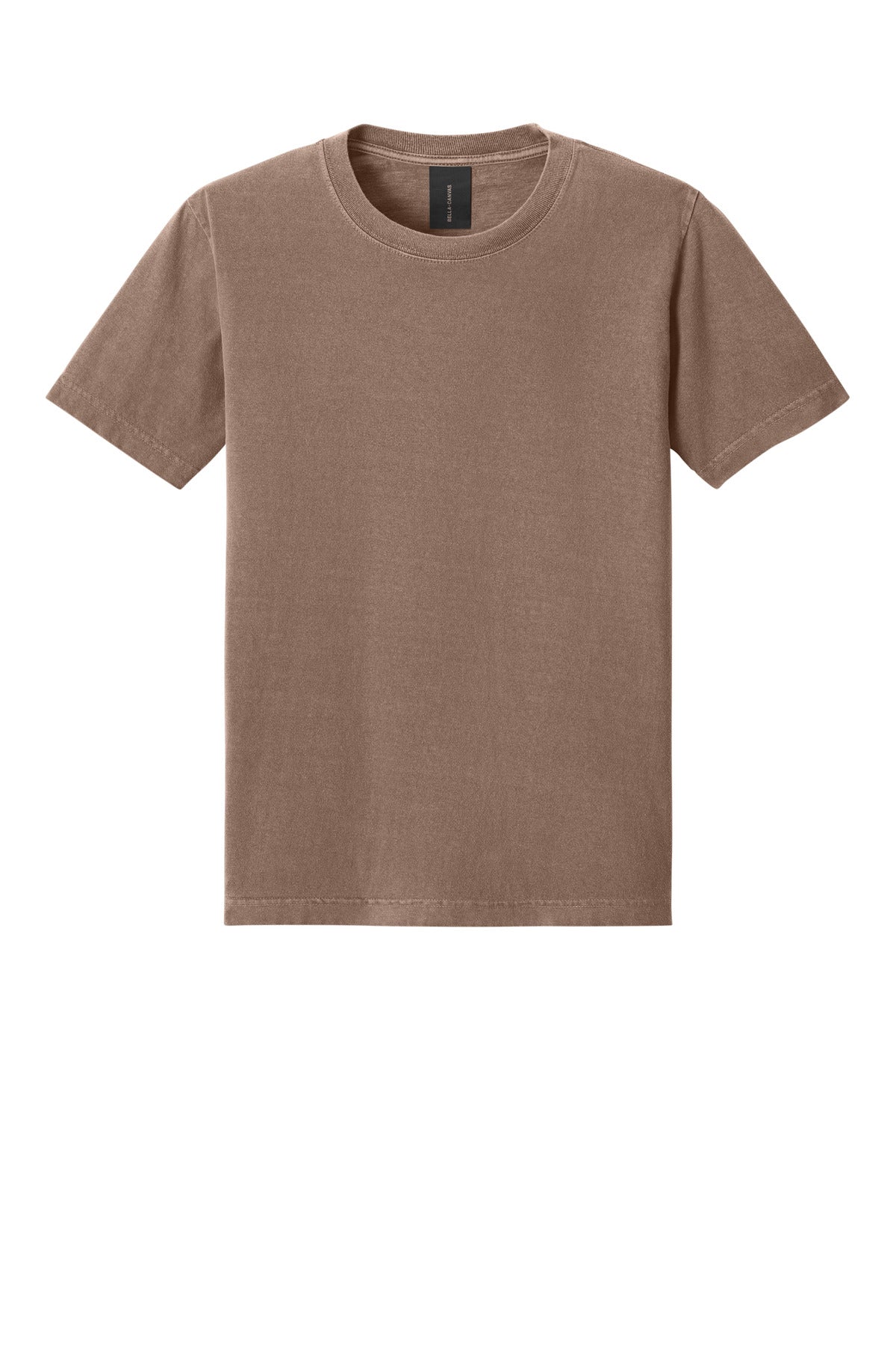 Blank custom-ready shirt back flat lay for DTF transfer service