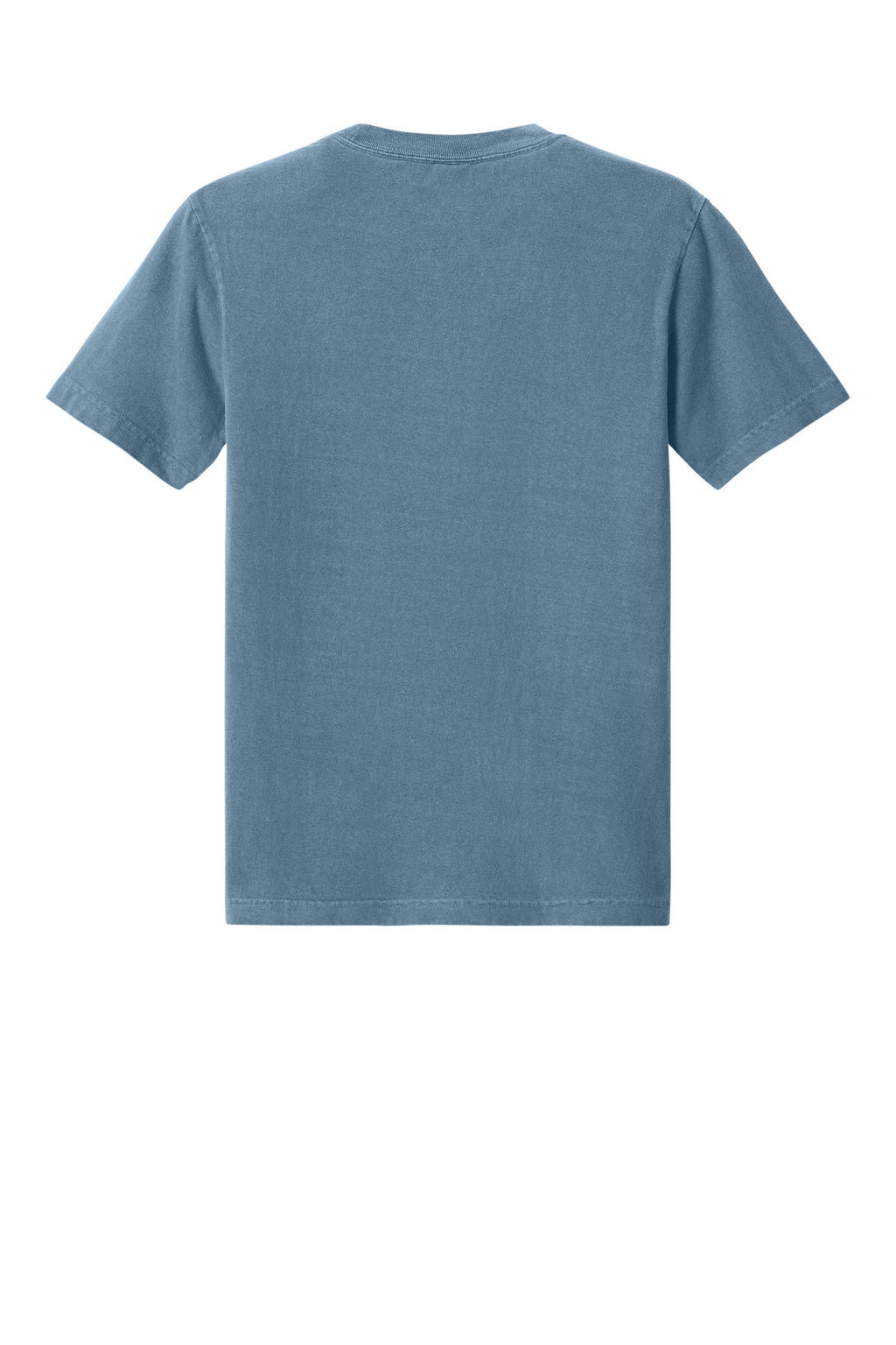 Blank shirt side seam detail for print-ready custom t-shirts
