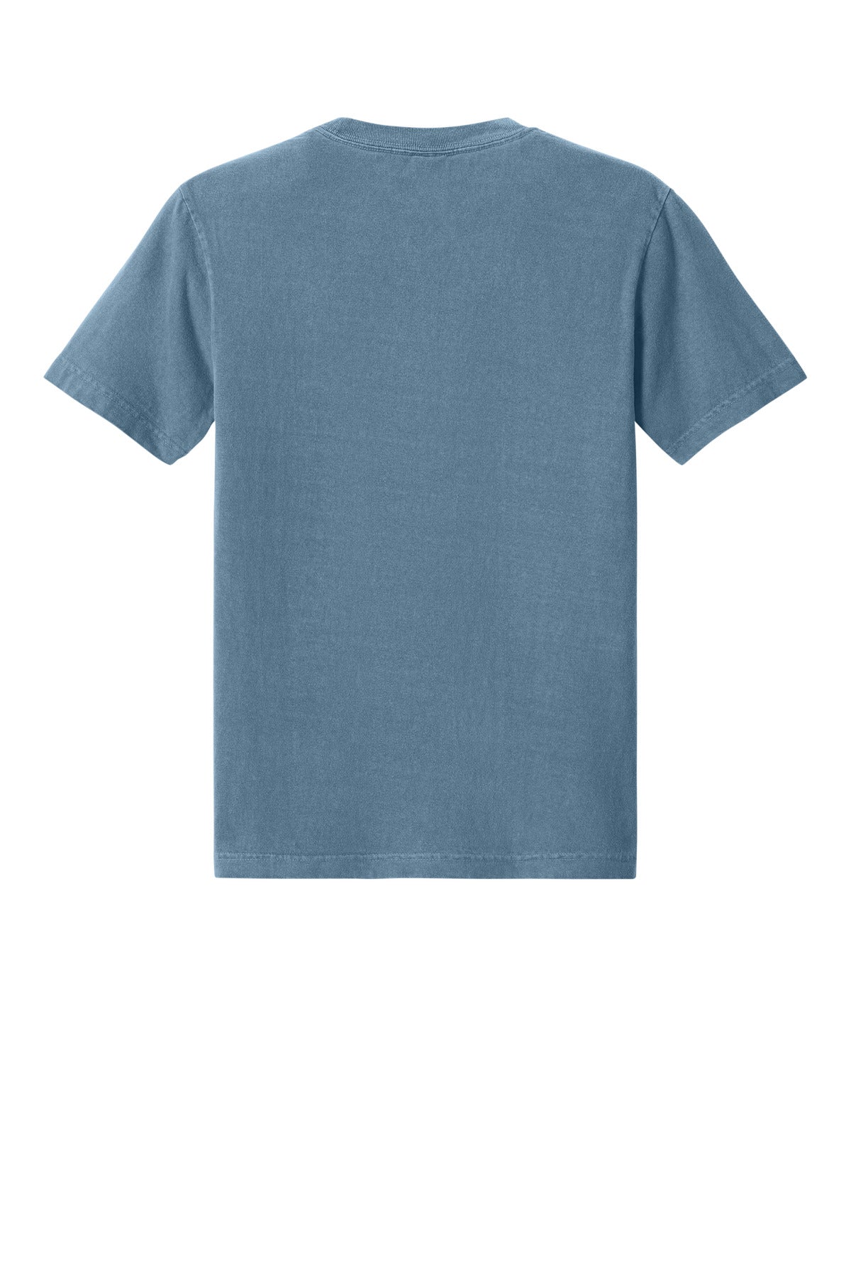 Blank shirt side seam detail for print-ready custom t-shirts