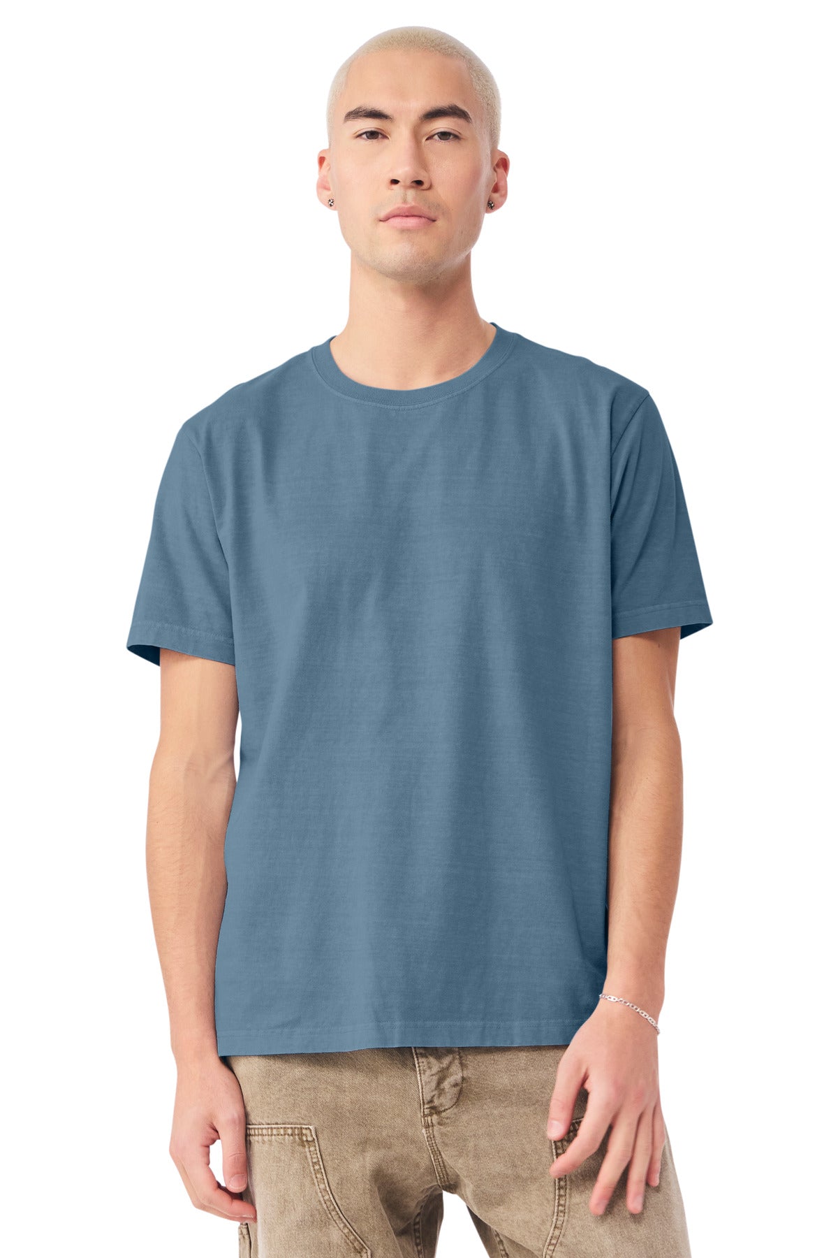 Blank unisex t-shirt hanging display for rush custom apparel