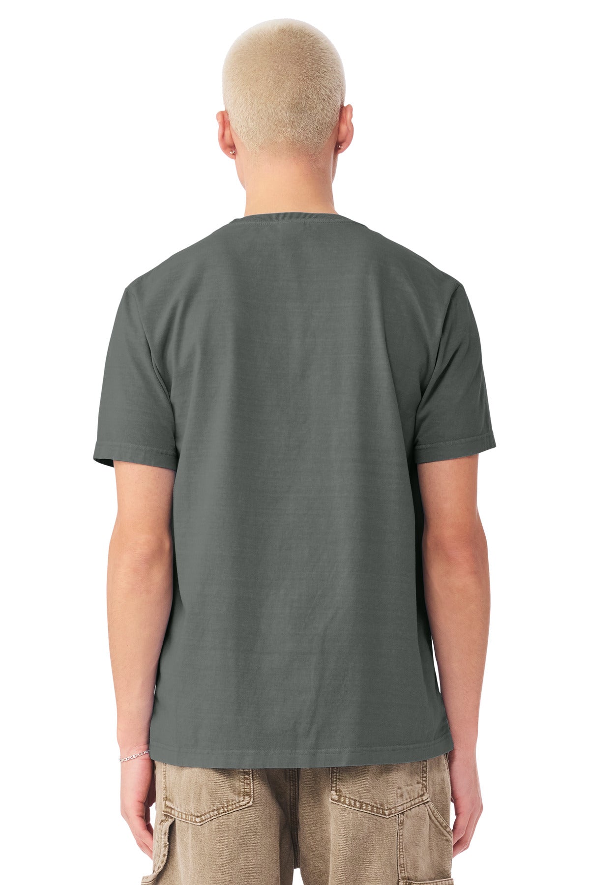Blank v-neck t-shirt front display for DIY Printz custom orders