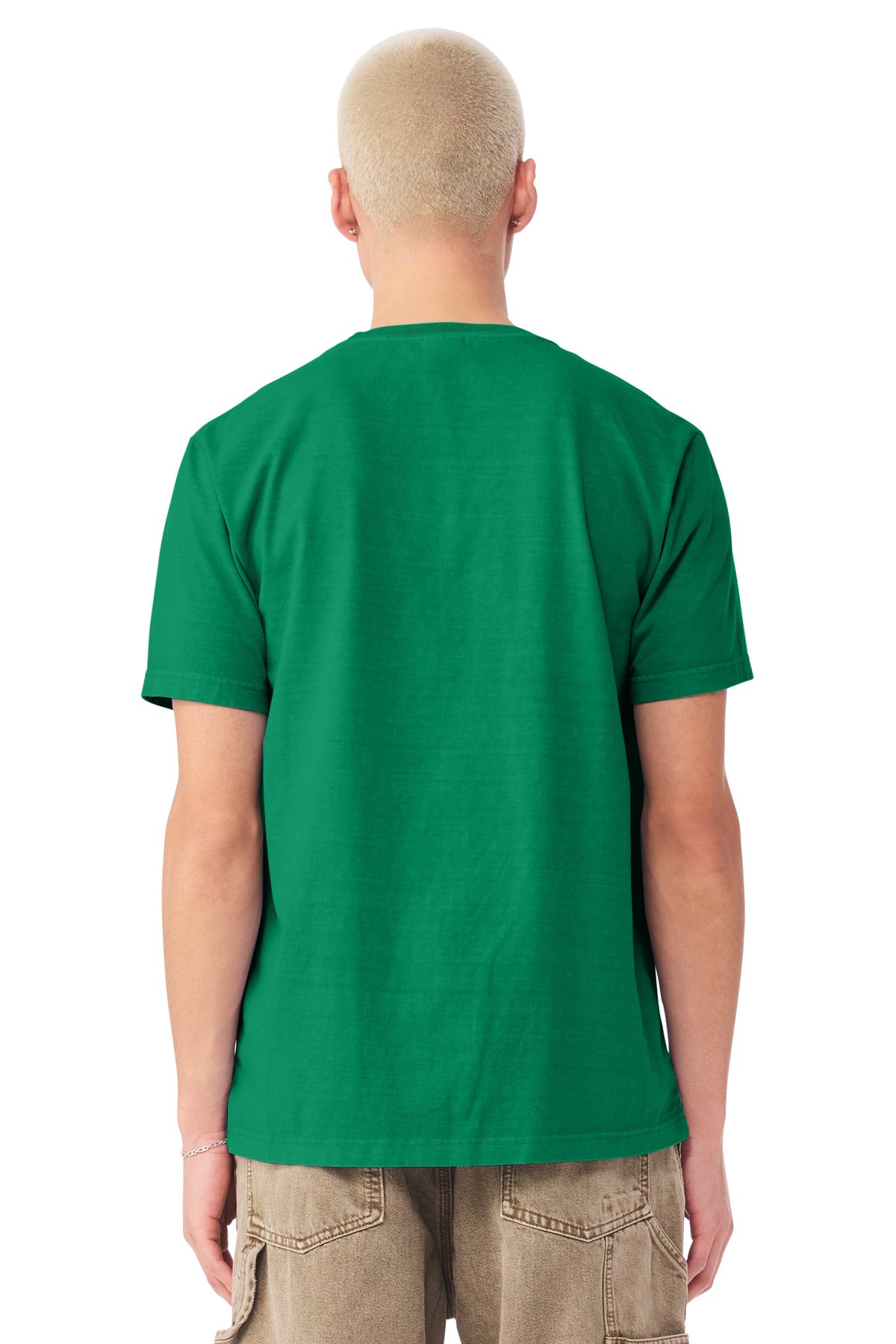 Blank unisex tee folded stack for DIY Printz same day printing