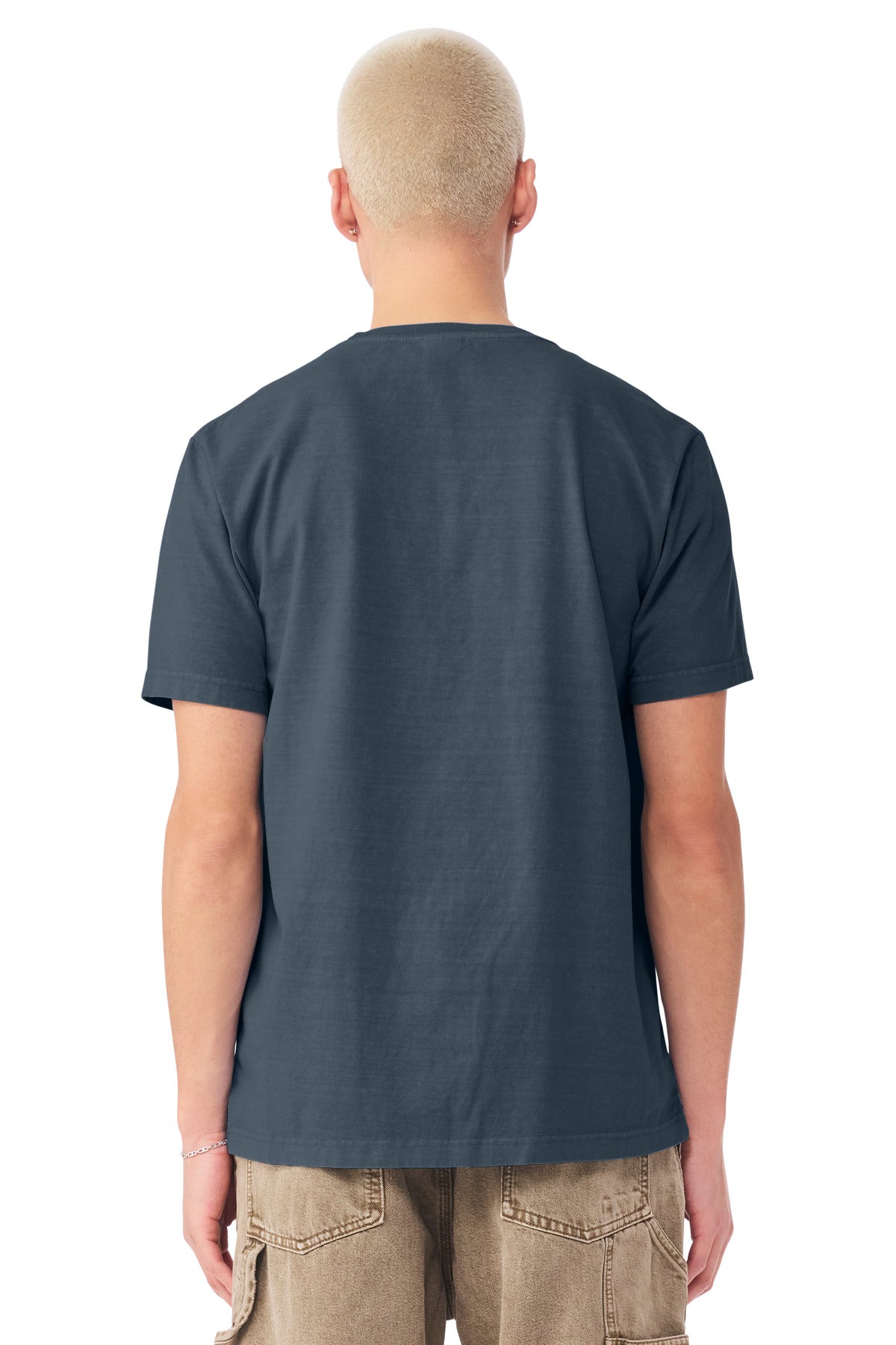 Blank cotton tee with clean silhouette for premium custom prints