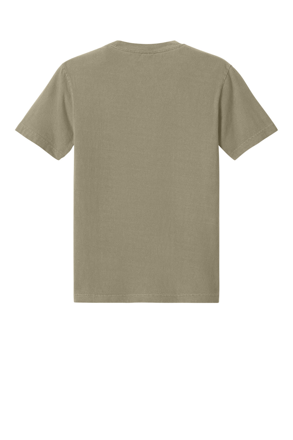 Blank cotton crew tee close-up for DTF custom apparel printing