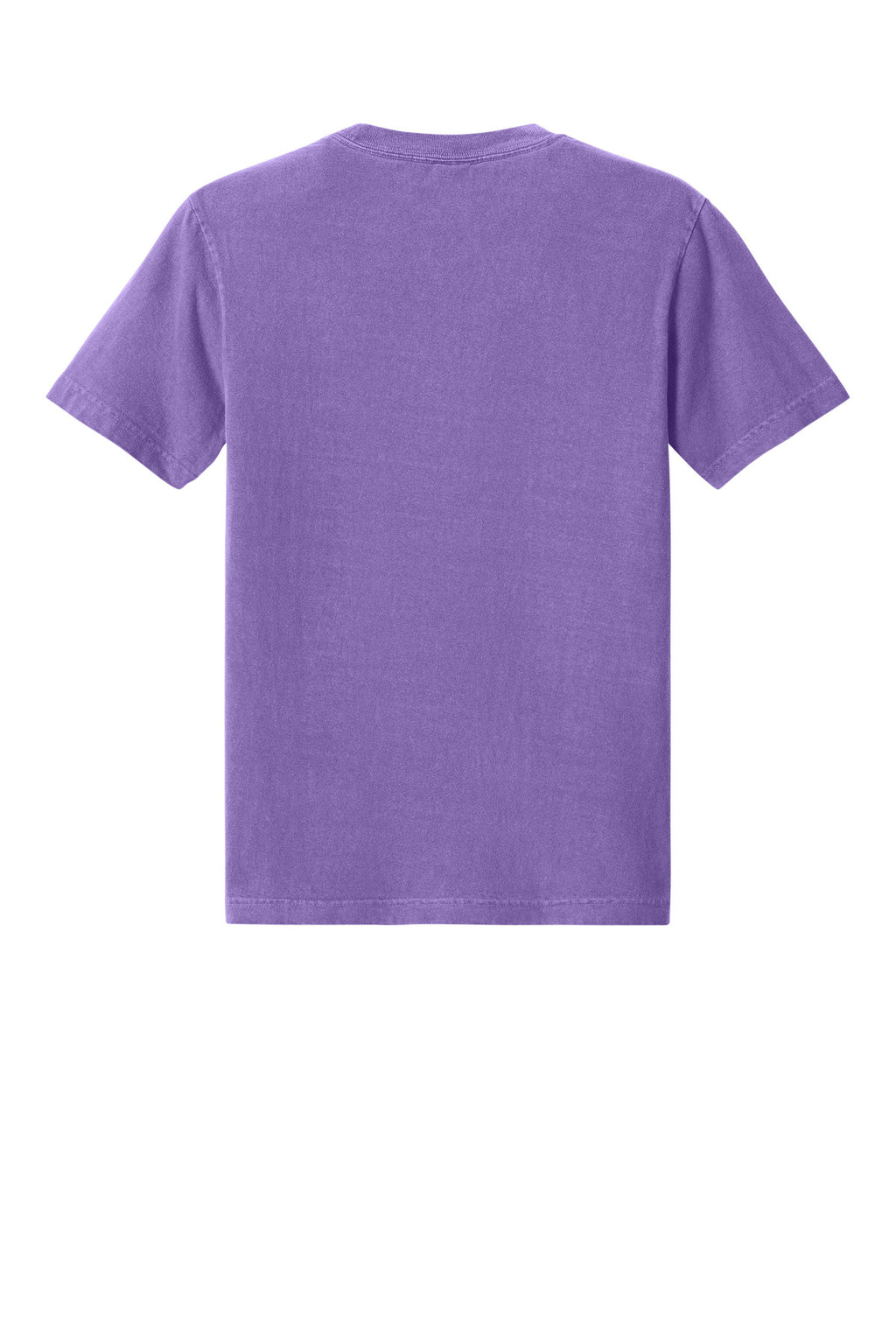 Blank premium heavy tee close-up for fast custom apparel service