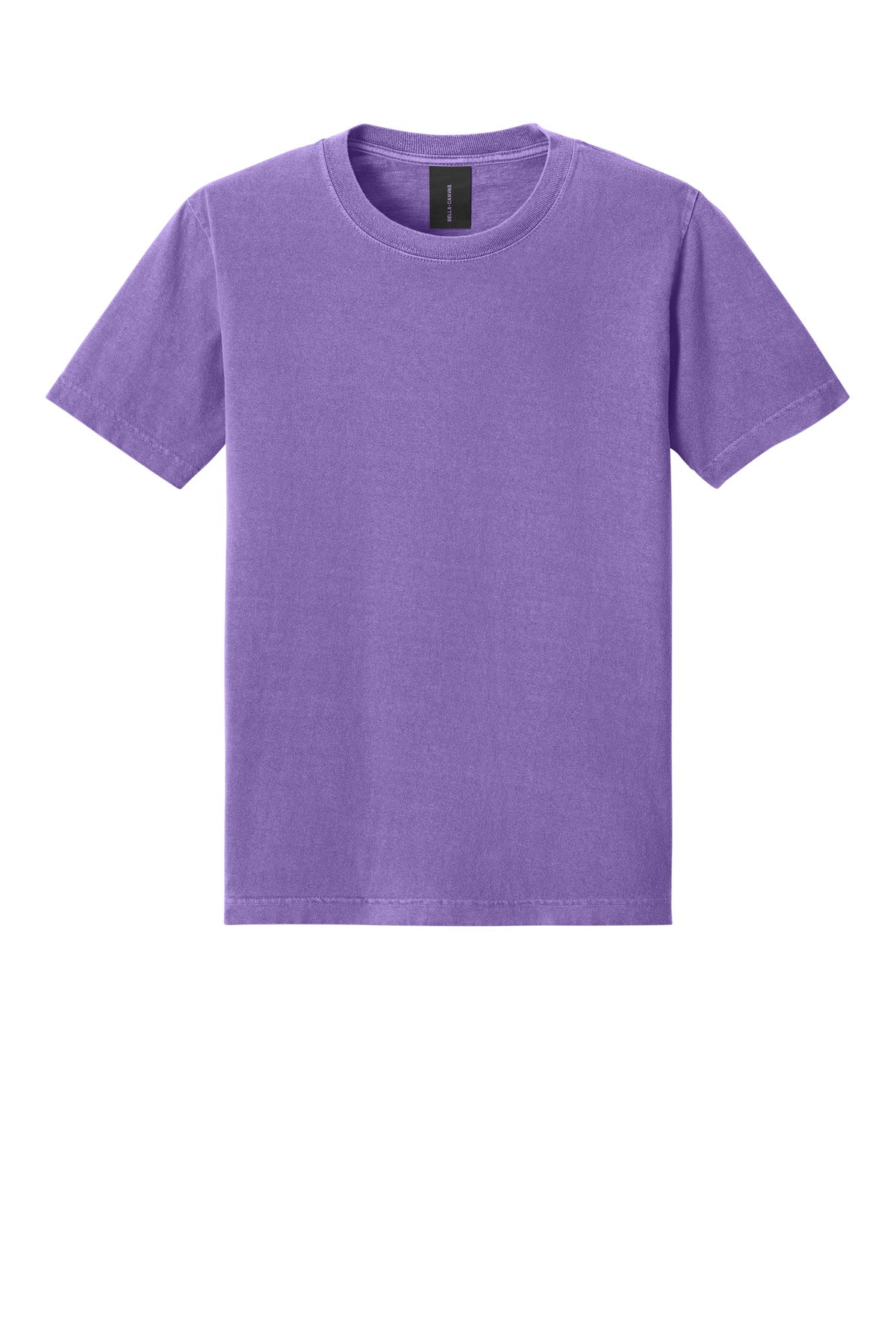 Blank soft cotton t-shirt on model for rush DTG printing