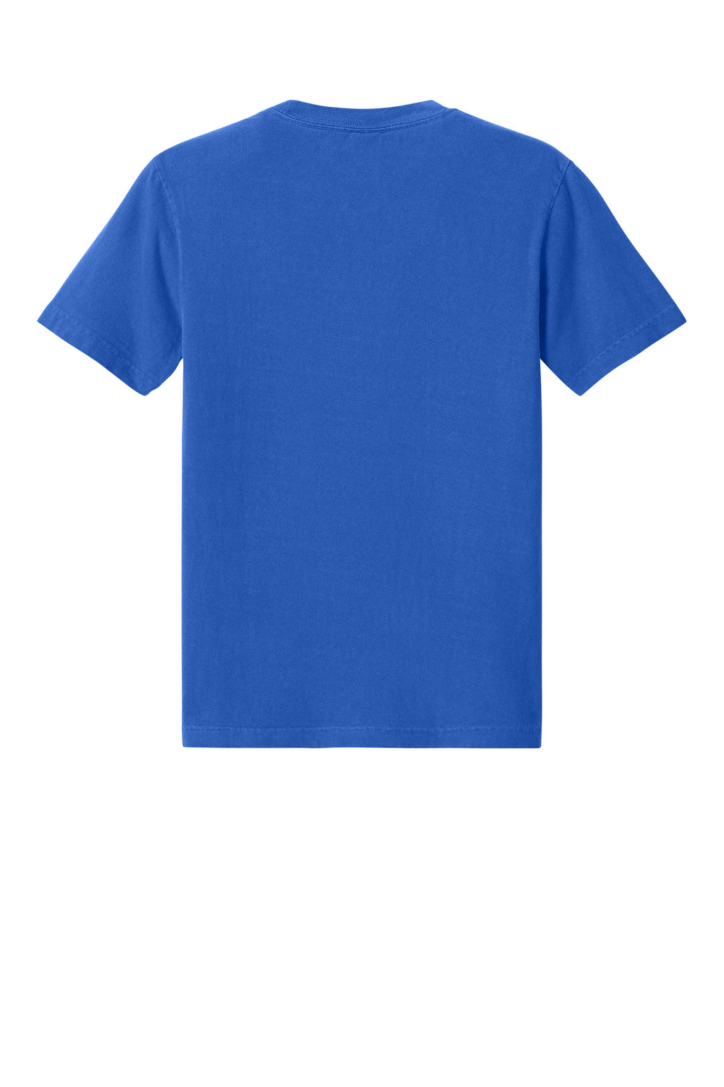 Blank unisex tee lifestyle shot for custom DTG shirt orders