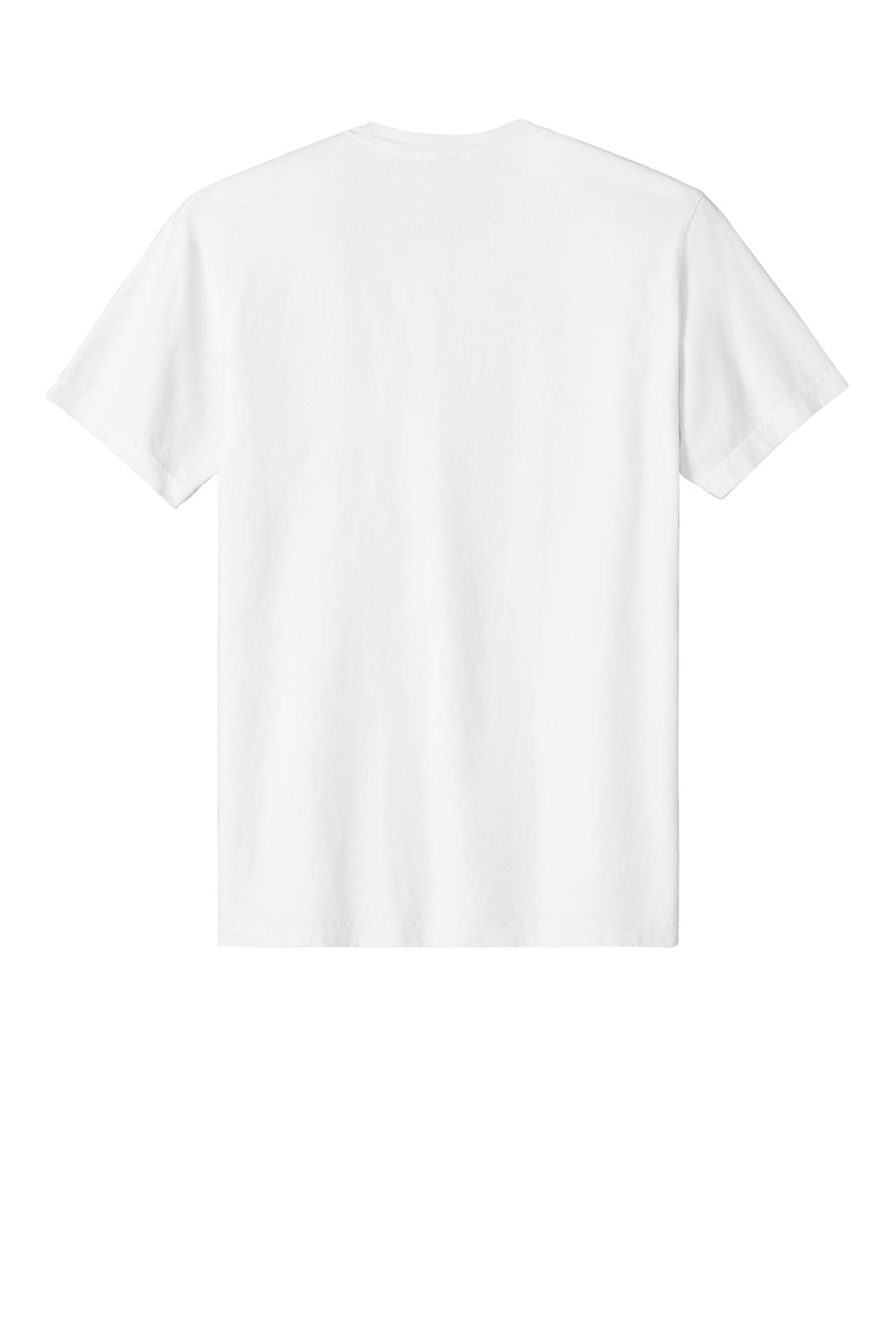 Blank print-ready t-shirt back angle for fast DIY Printz service
