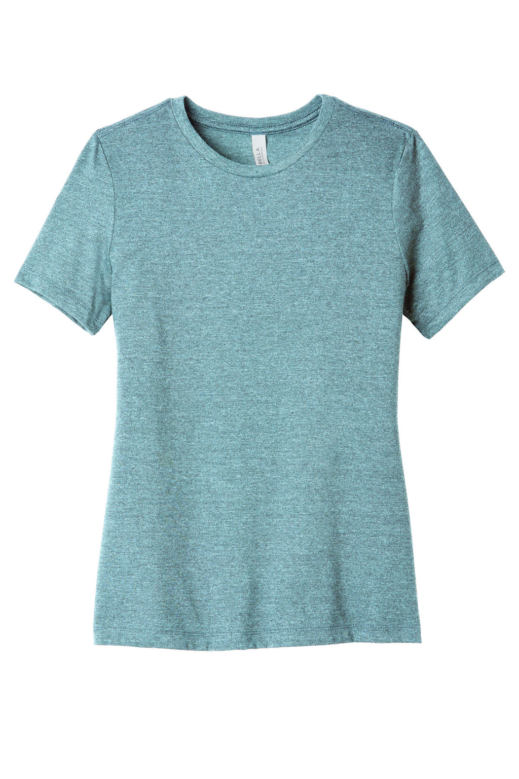 BELLA+CANVAS BC6400CVC women’s relaxed CVC tee front view customized by DIY Printz with full chest graphic print