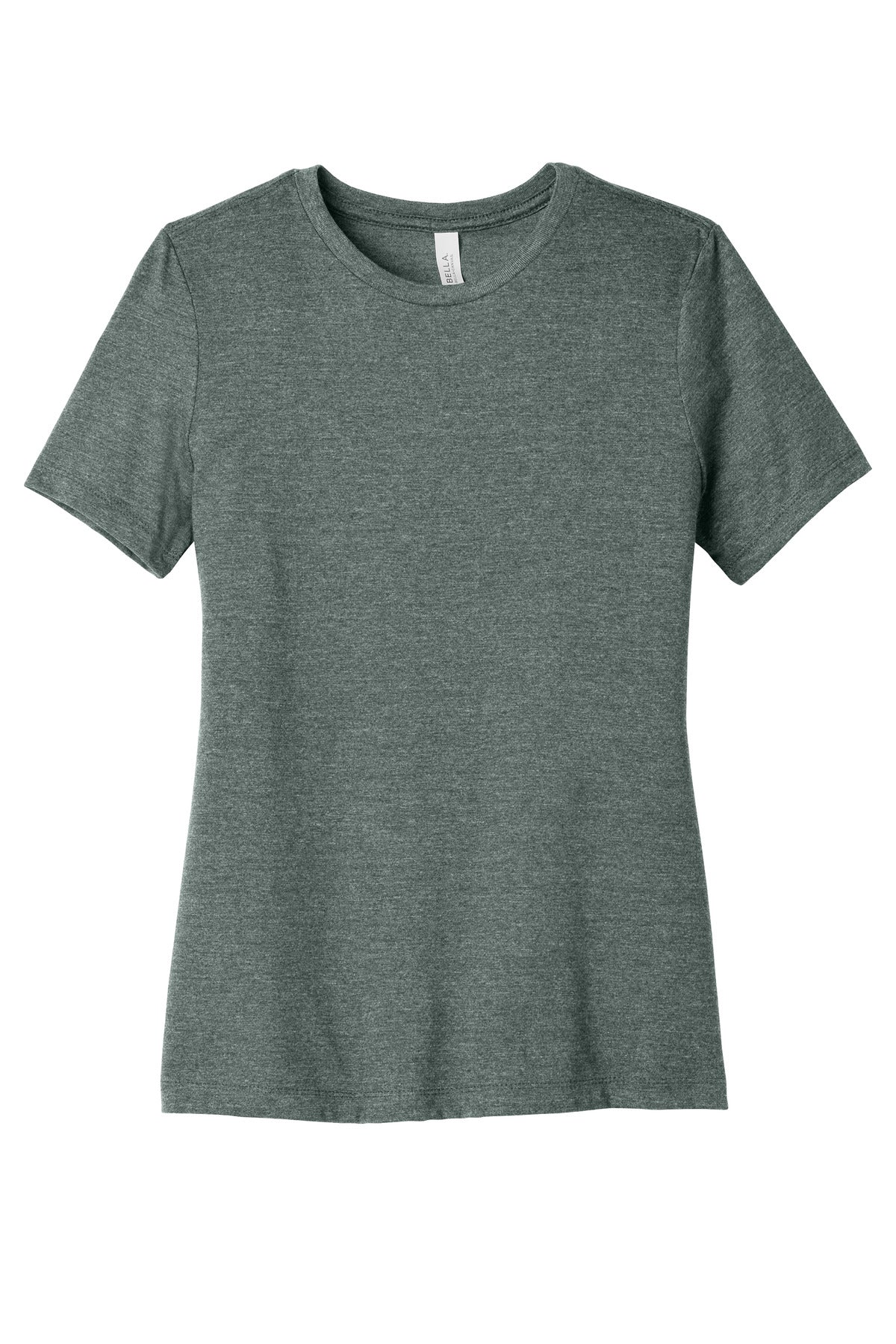 DIY Printz logo print example on BELLA+CANVAS women’s relaxed short sleeve CVC t-shirt