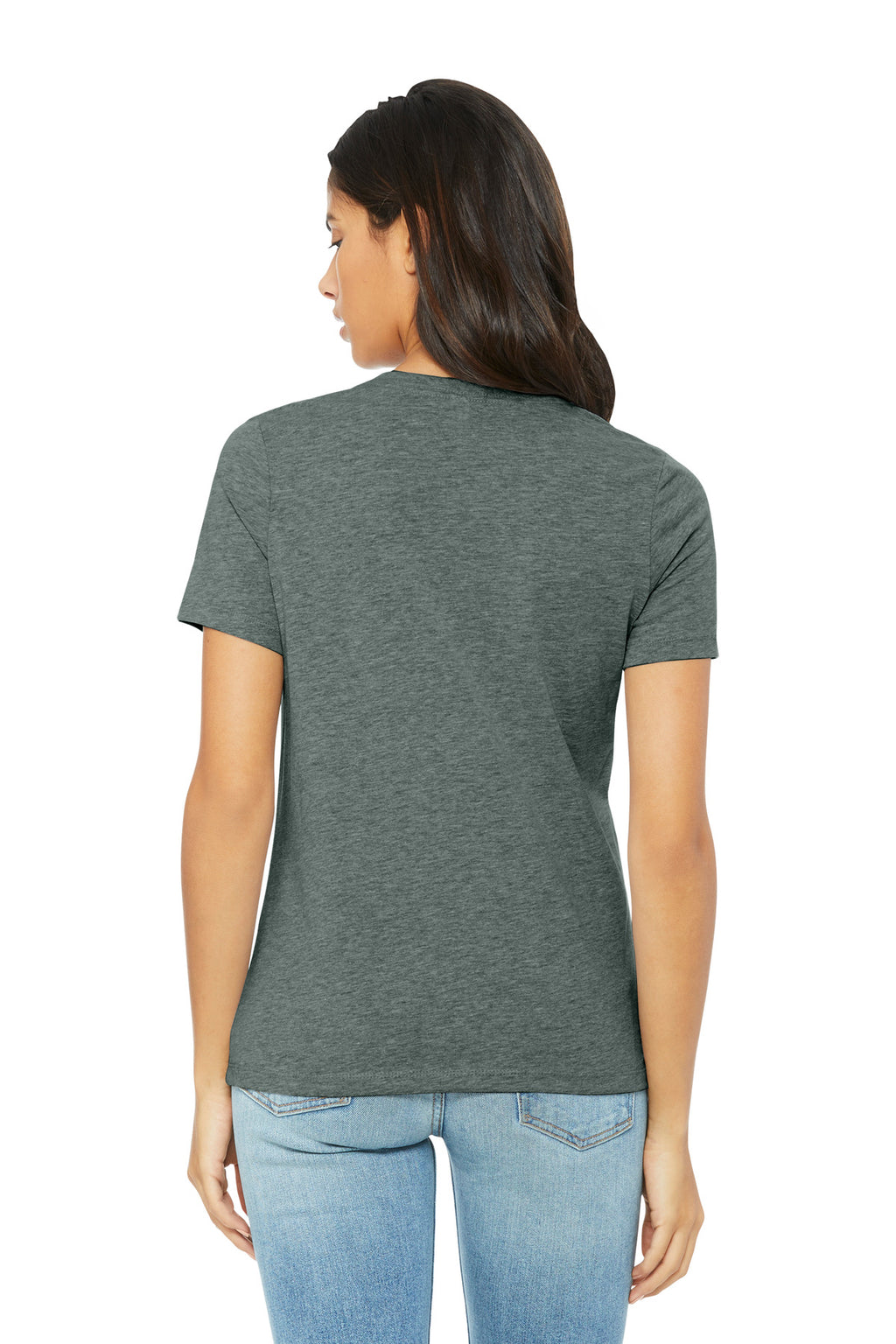 Women’s custom event shirt by DIY Printz printed on BELLA+CANVAS BC6400CVC relaxed heather tee