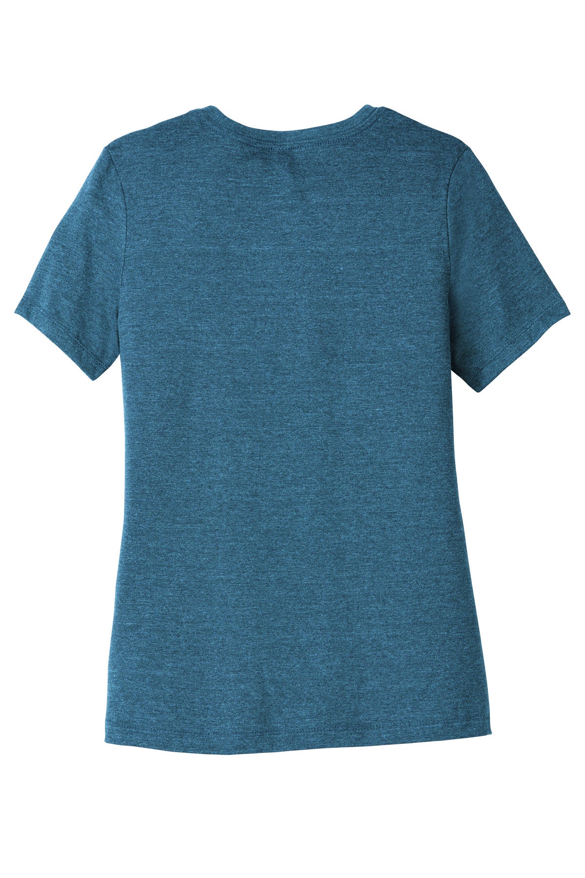 Heather women’s short sleeve tee from BELLA+CANVAS customized by DIY Printz for retail-ready merch sales