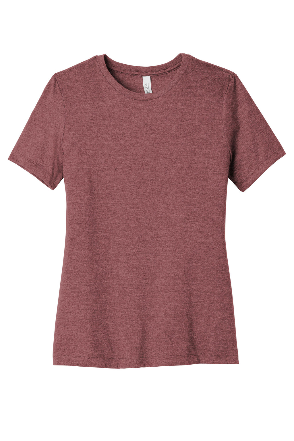 Women’s soft blend t-shirt side profile