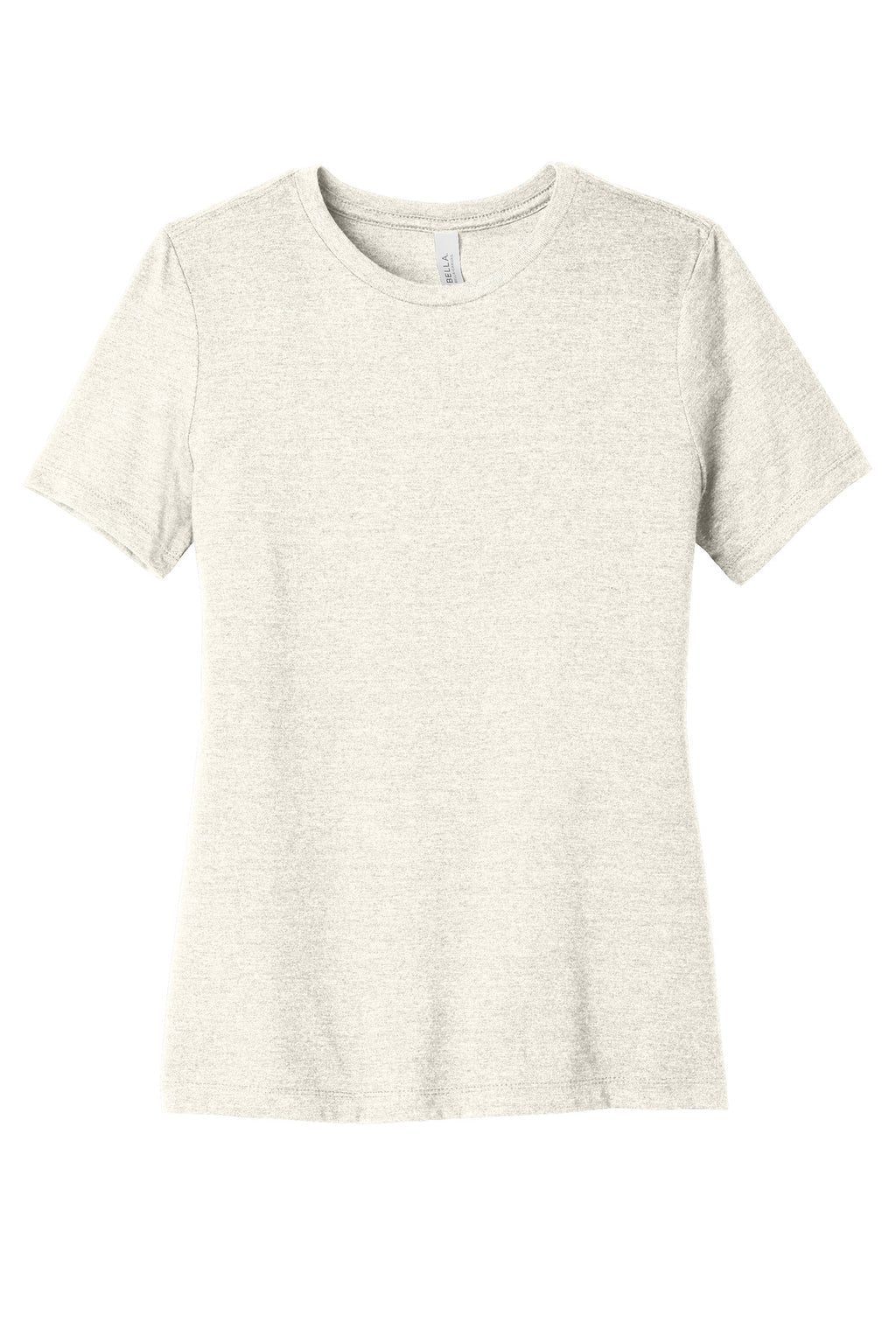 Women’s relaxed custom printed t-shirt from DIY Printz using BELLA+CANVAS premium CVC blank apparel