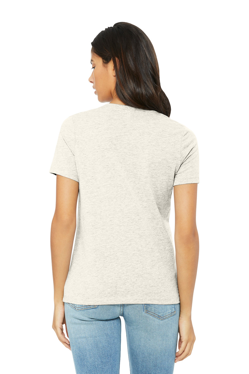 BELLA+CANVAS BC6400CVC women’s tee with boutique-inspired custom design and soft finish by DIY Printz