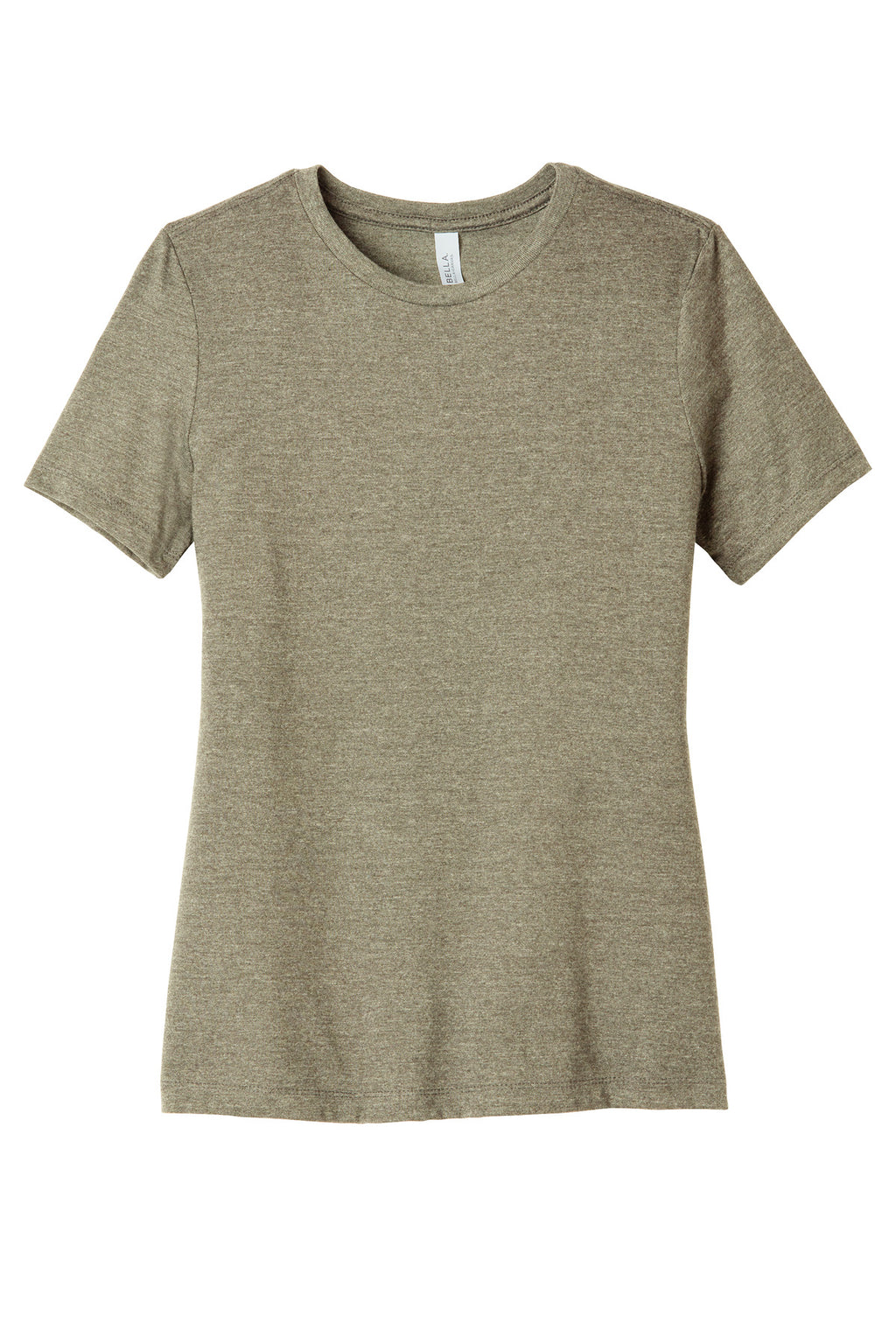 Women’s branded merch shirt on BELLA+CANVAS CVC tee