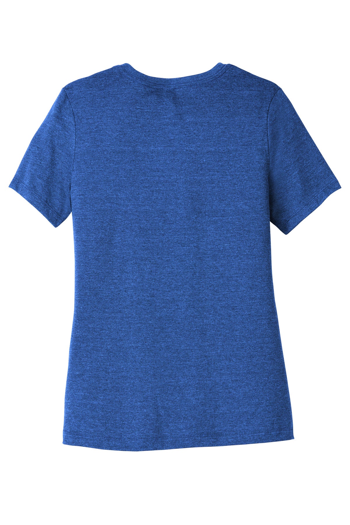 Heather Mauve BC6400CVC women’s tee front mockup