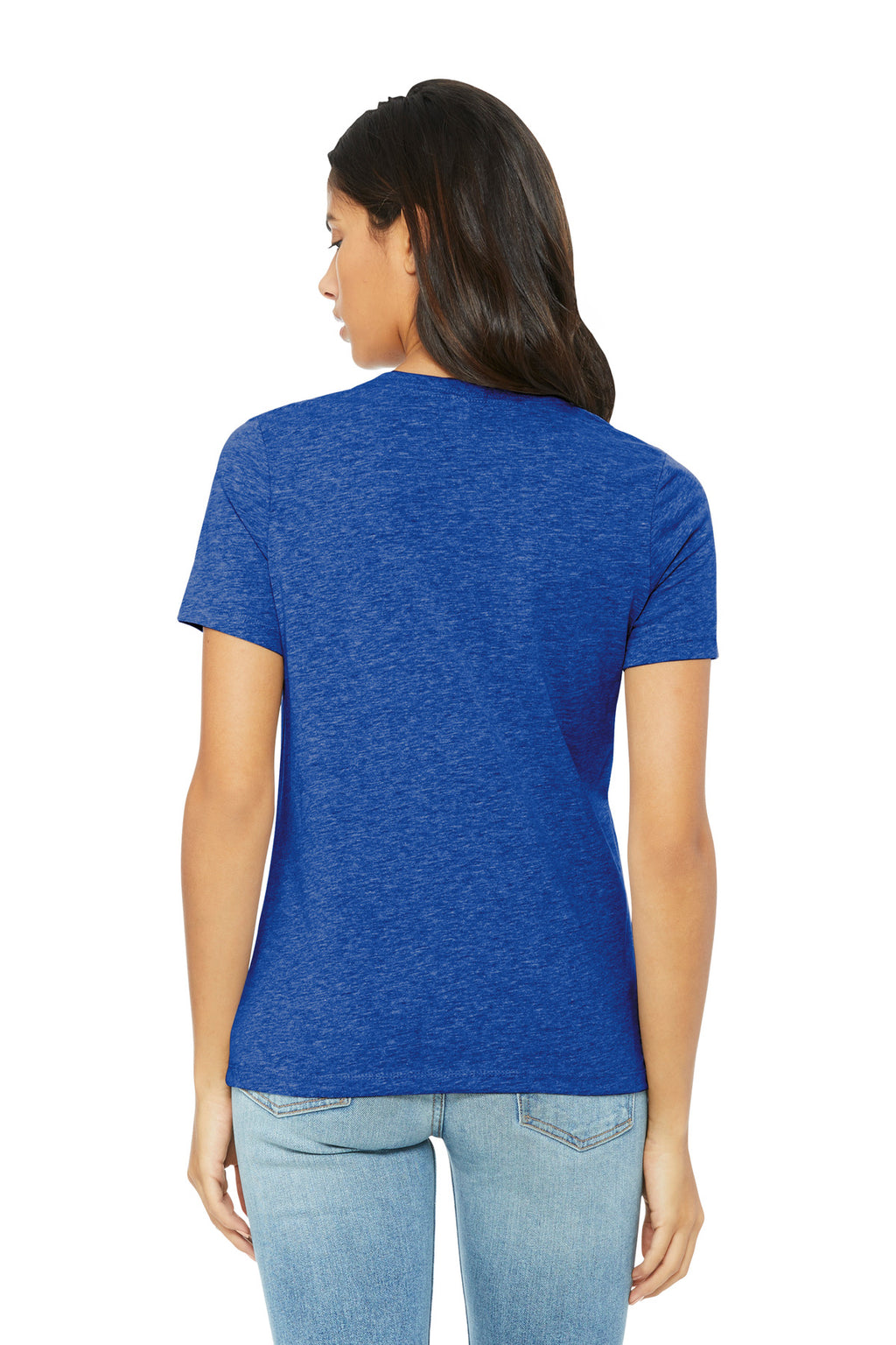 Women’s relaxed fit tee ready for screen printing