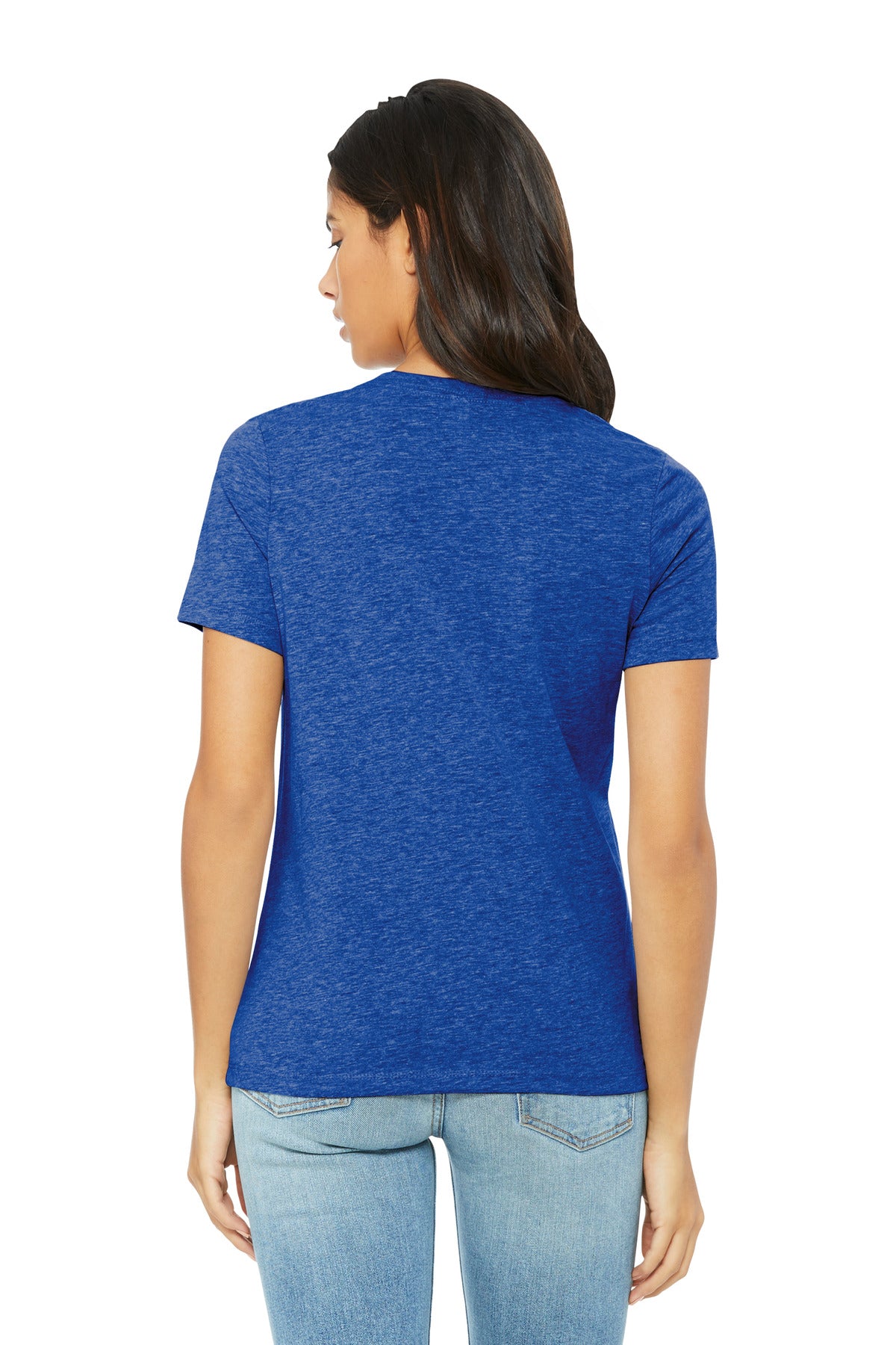 Women’s relaxed fit tee ready for screen printing