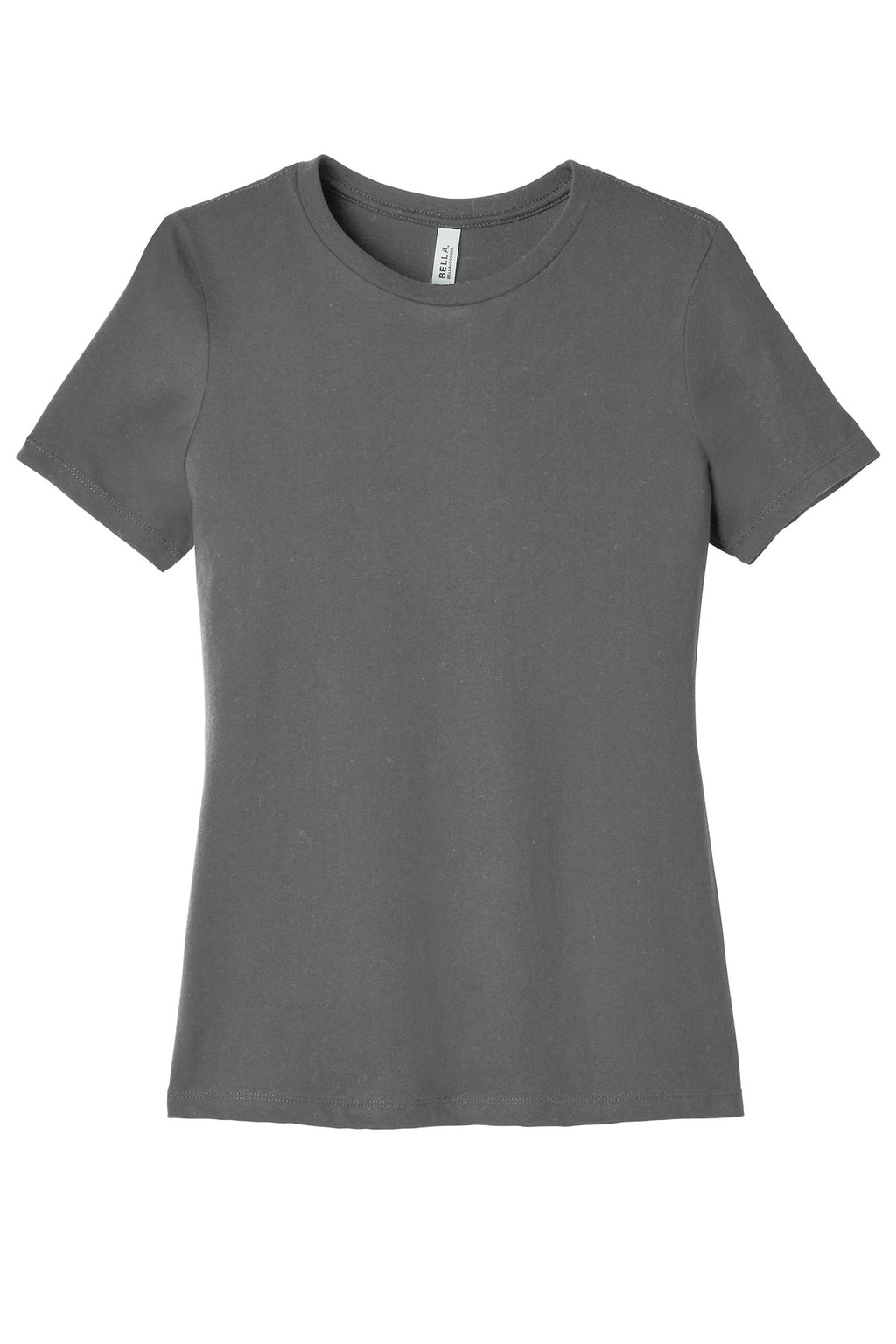 BELLA+CANVAS women’s relaxed fit tee with vibrant custom printed t-shirt graphic for promotional events