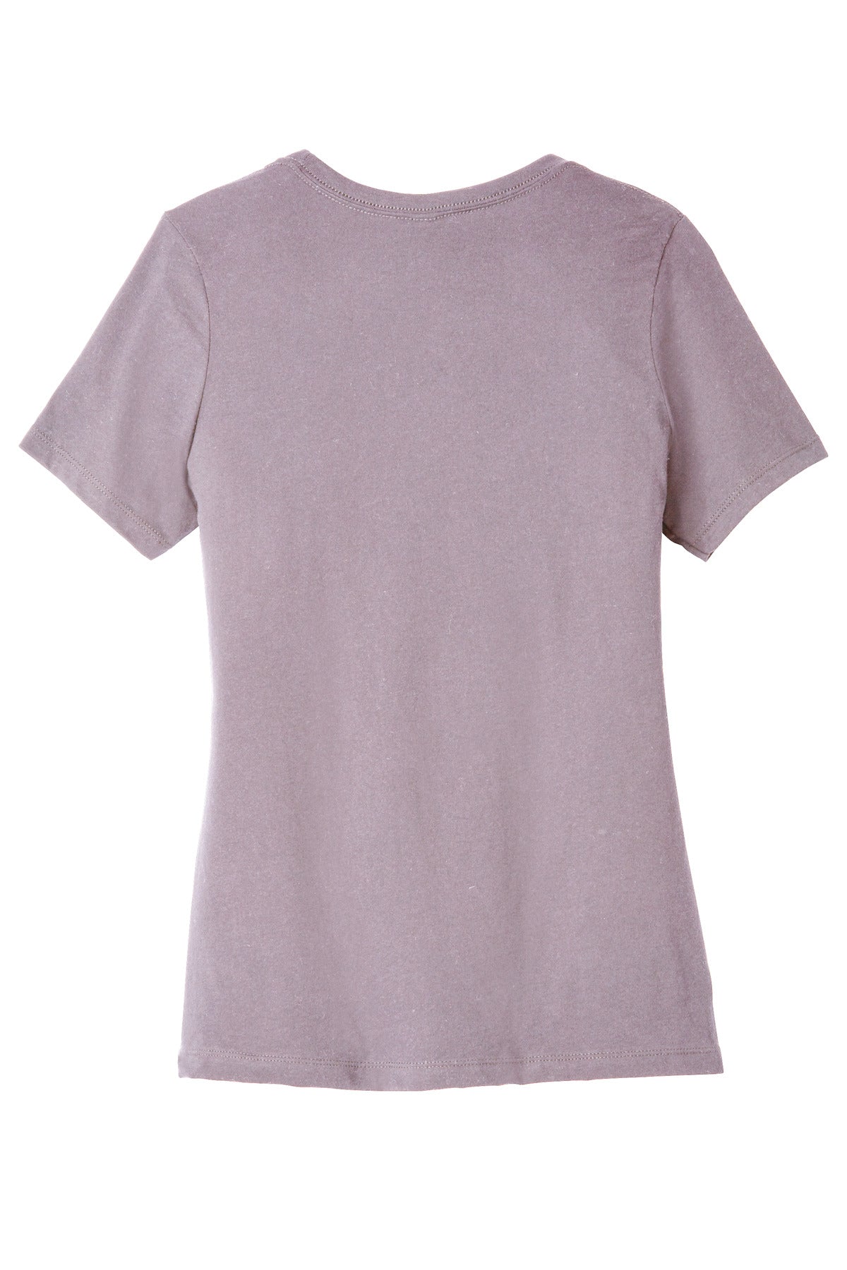 Women’s relaxed fit BC6400 custom printed t-shirt styled for boutique apparel and branded merchandise collections
