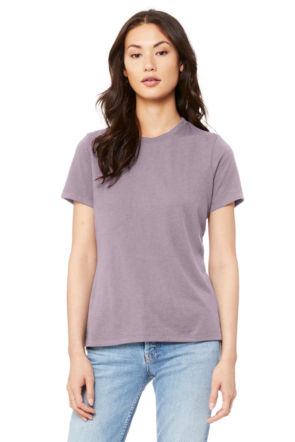 Women's event shirt in relaxed jersey fabric