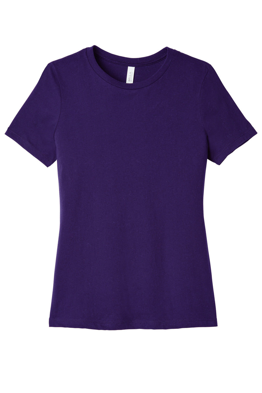 BELLA+CANVAS women’s custom printed t-shirt with side-seamed relaxed fit and premium lightweight fabric