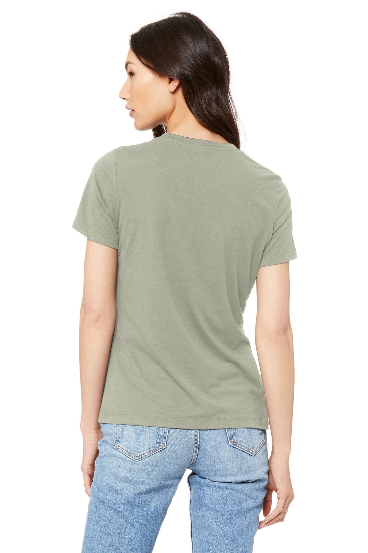Everyday women’s short sleeve shirt customized for pop-up events, giveaways, and branded promotions