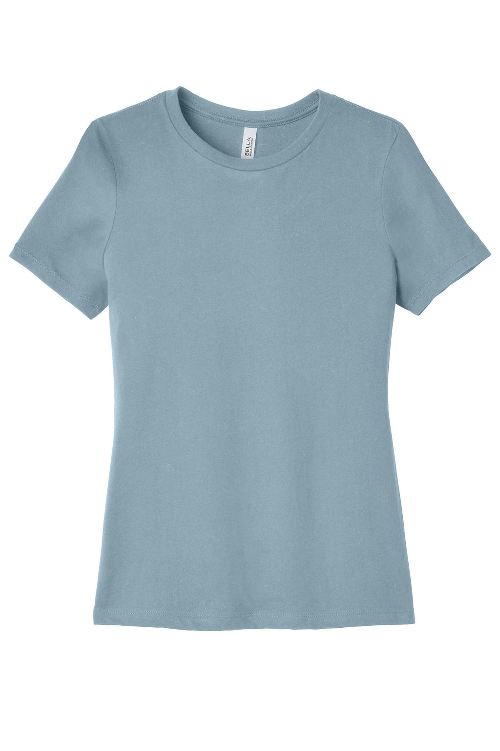 BC6400 women’s relaxed jersey tee mockup for Direct to Garment print and online product images