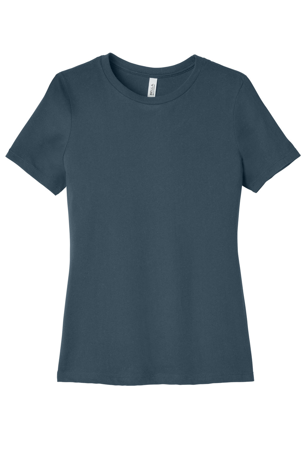 BELLA+CANVAS BC6400 tee used for DTG custom printed t-shirts with soft drape and relaxed fit