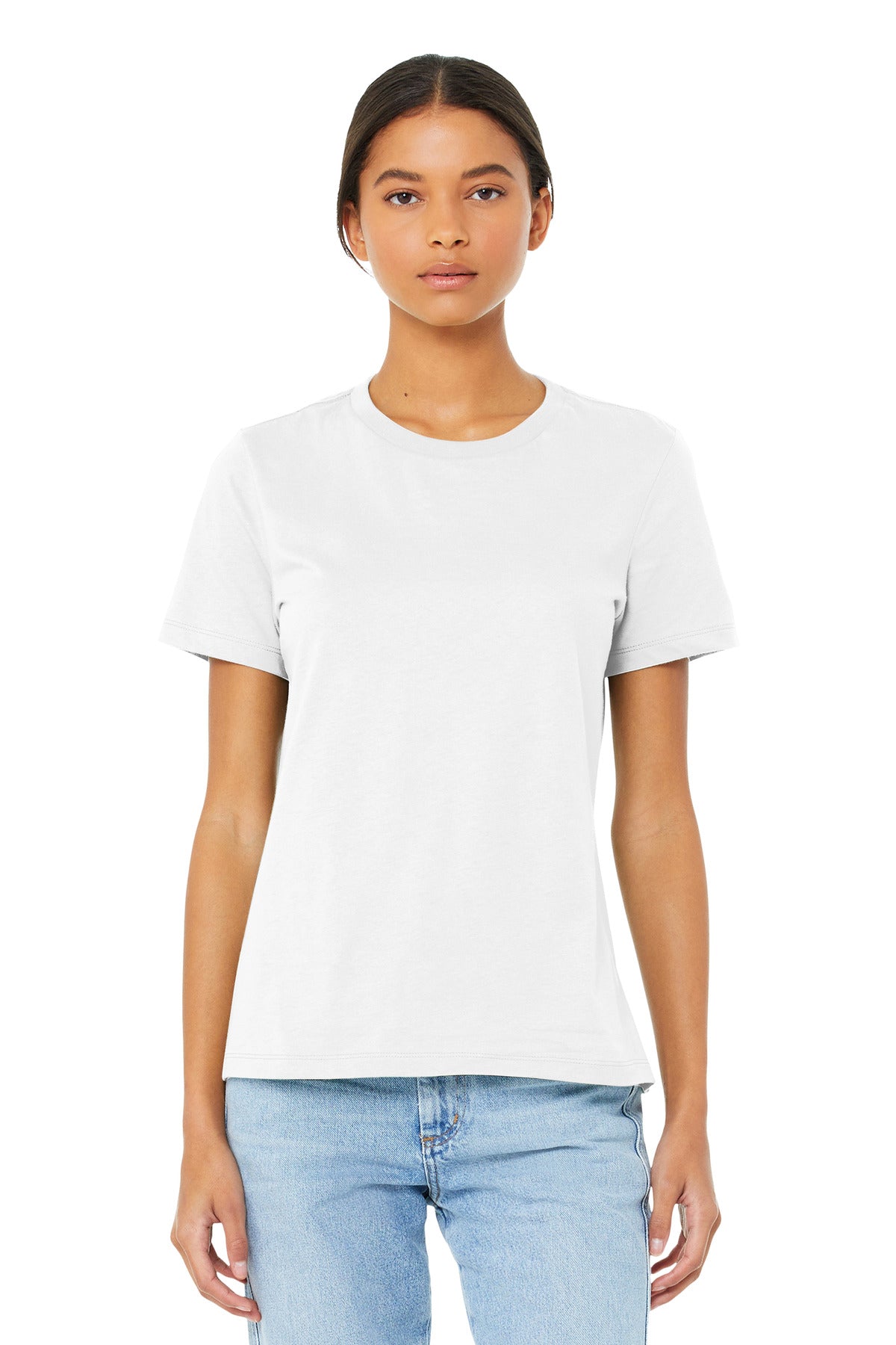 BC6400 side-seamed t-shirt detail