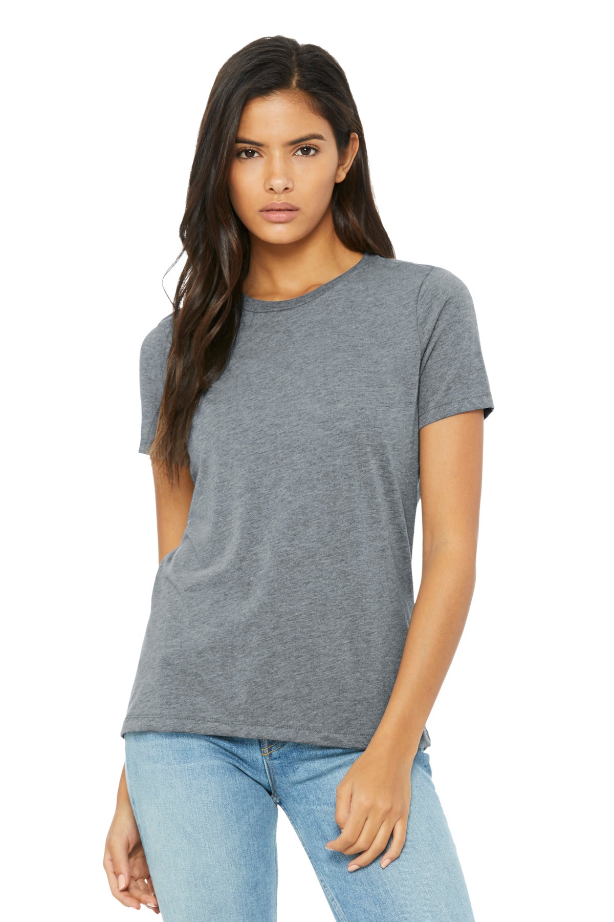 BC6413 blank front and side view for custom apparel buyers