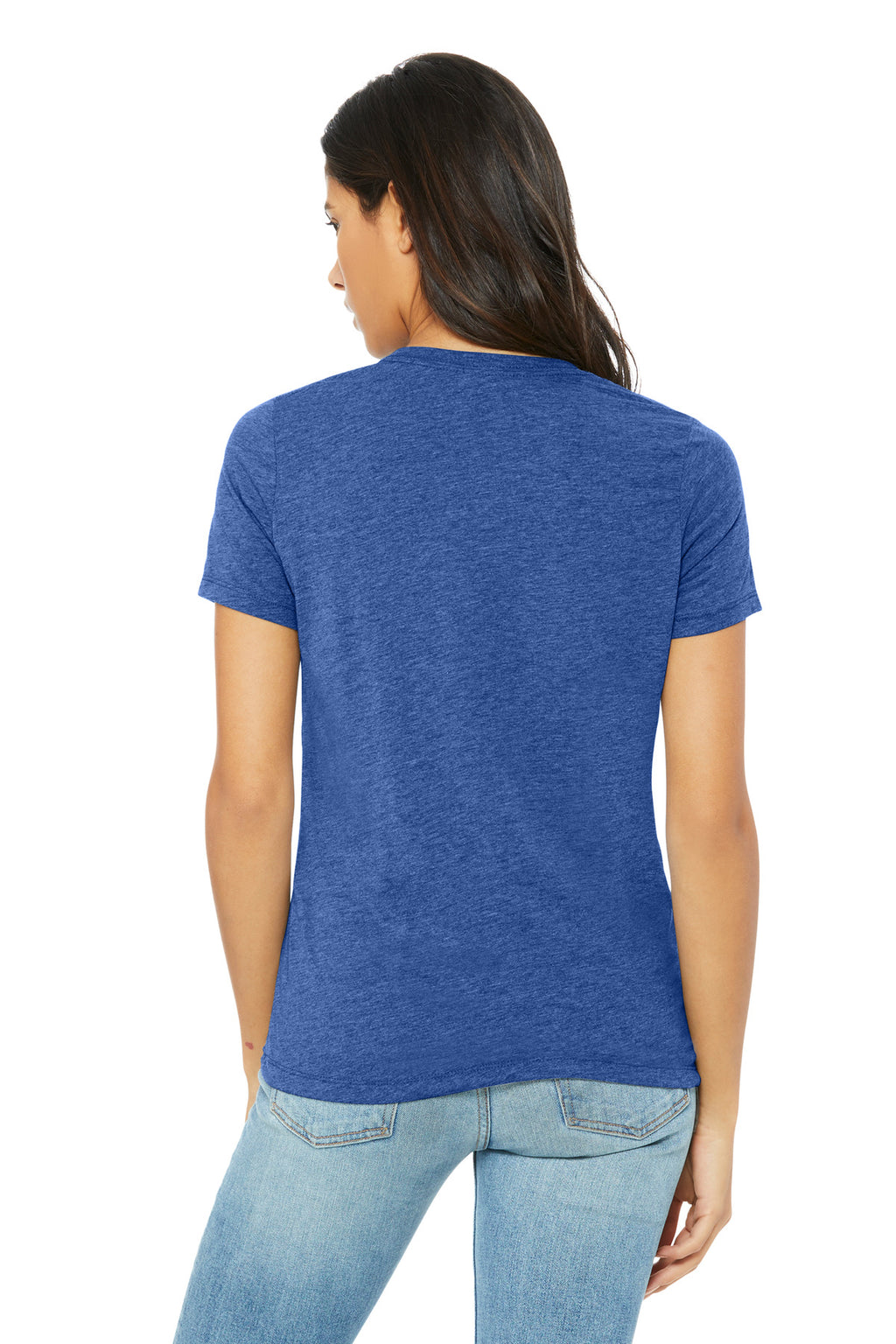 BC6413 blank shirt side view for premium custom apparel service