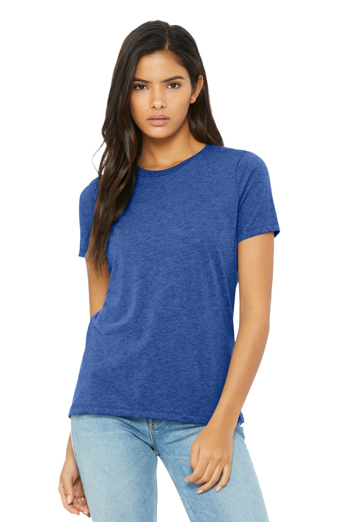 Soft lightweight tee front view for same day custom t-shirts